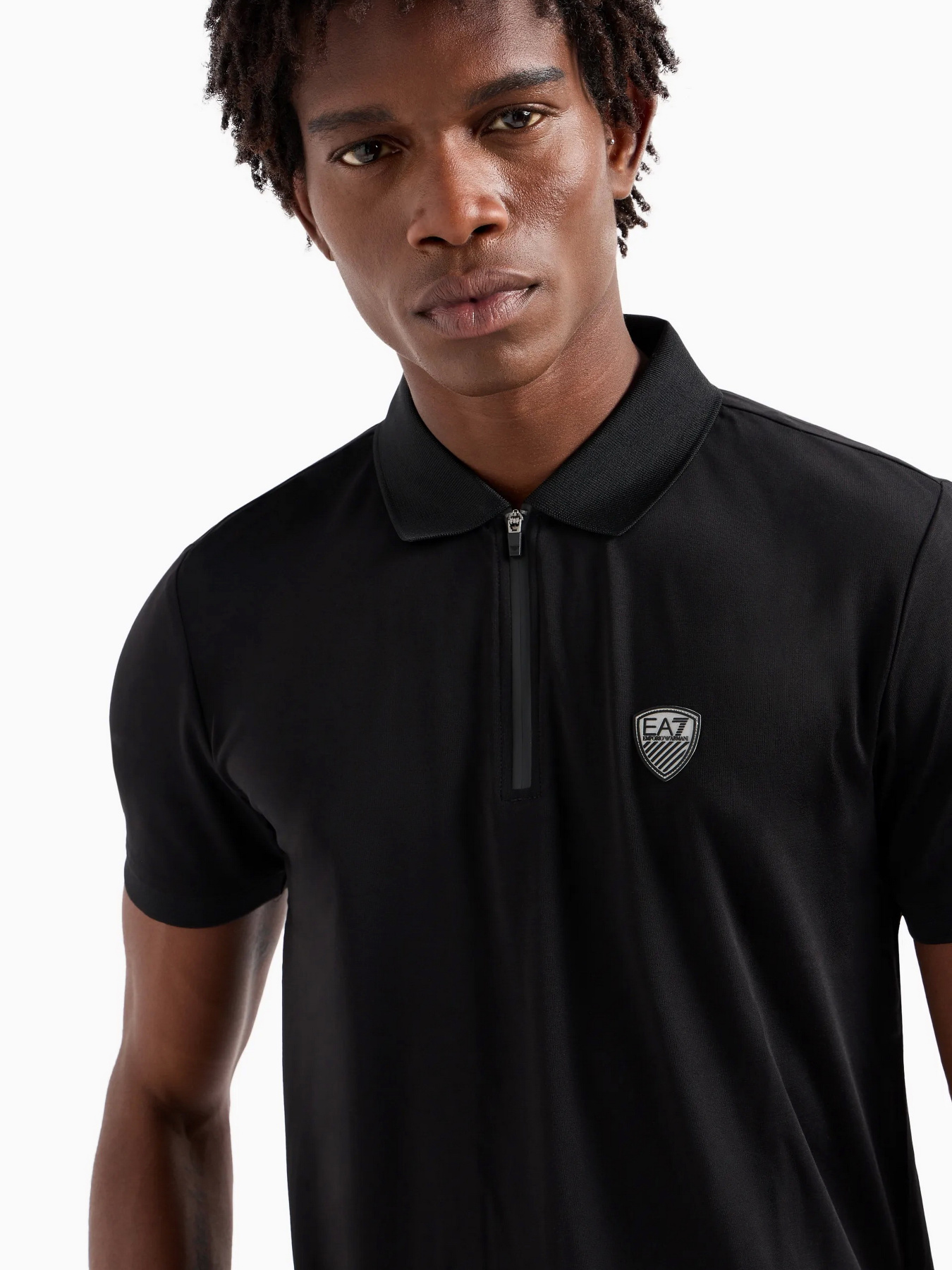 Поло EA7 Premium Shield модель 8NPF13-PJRGZ-1200 Фото