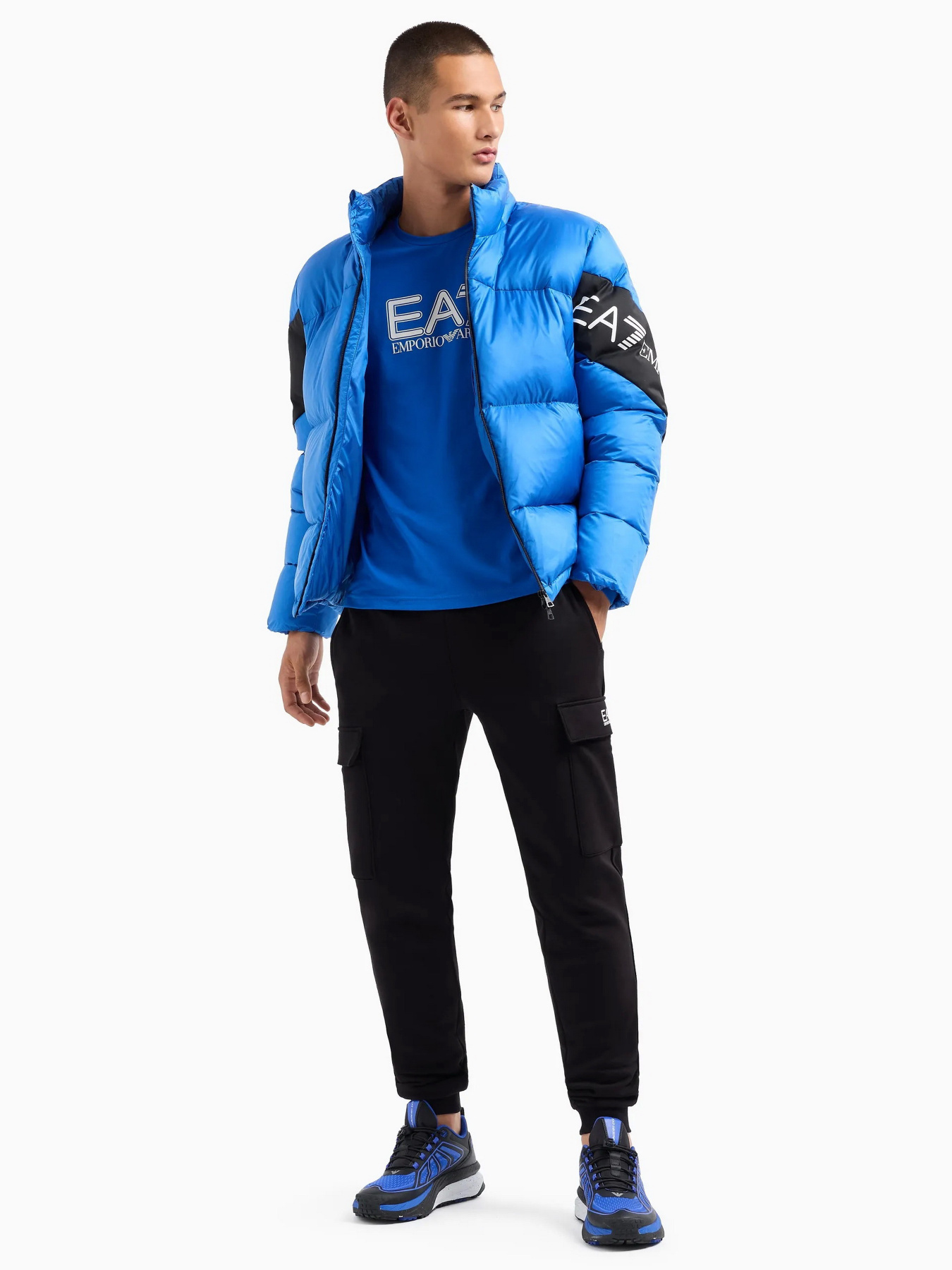 Штаны спортивные EA7 Core модель 8NPP68-PJVTZ-1200 Фото