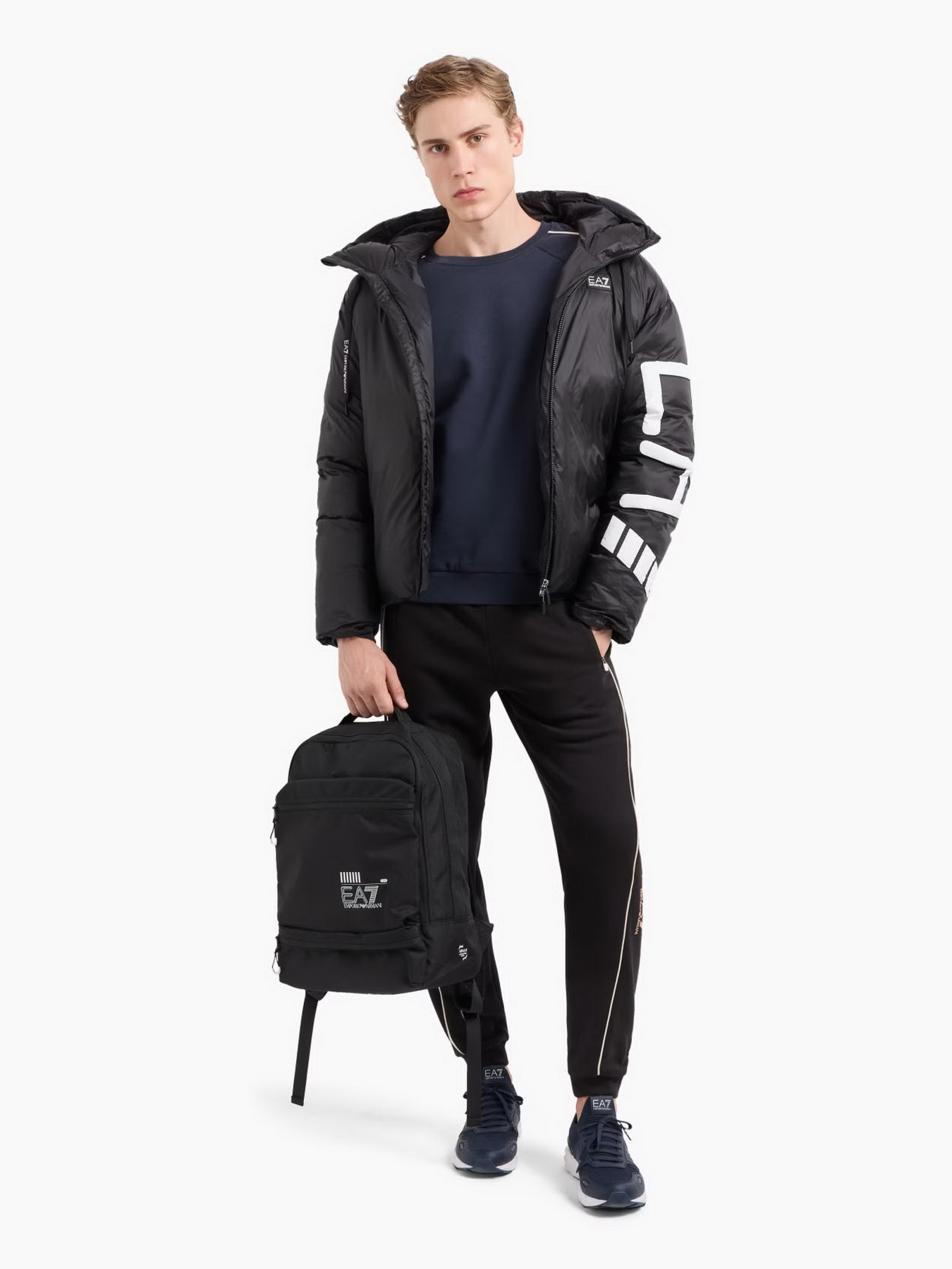 Свитшот EA7 Logo Series модель 6DPM20-PJZJZ-1562 Фото