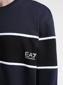 Свитшот EA7 Athletic Colour Block модель 6DPM80-PJTKZ-1562 Фото