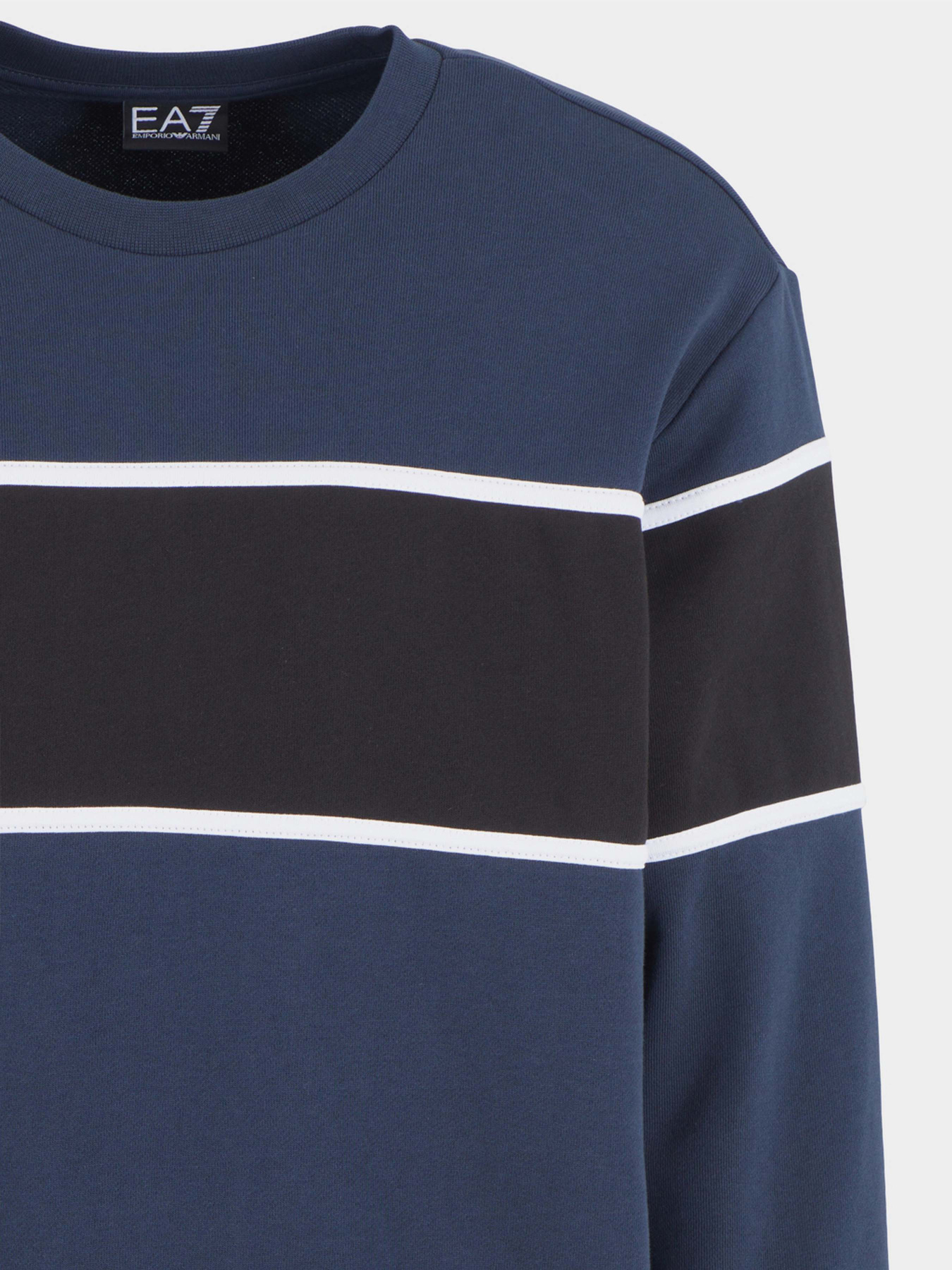 Свитшот EA7 Athletic Colour Block модель 6DPM80-PJTKZ-1562 Фото