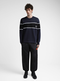 Свитшот EA7 Athletic Colour Block модель 6DPM80-PJTKZ-1562 Фото