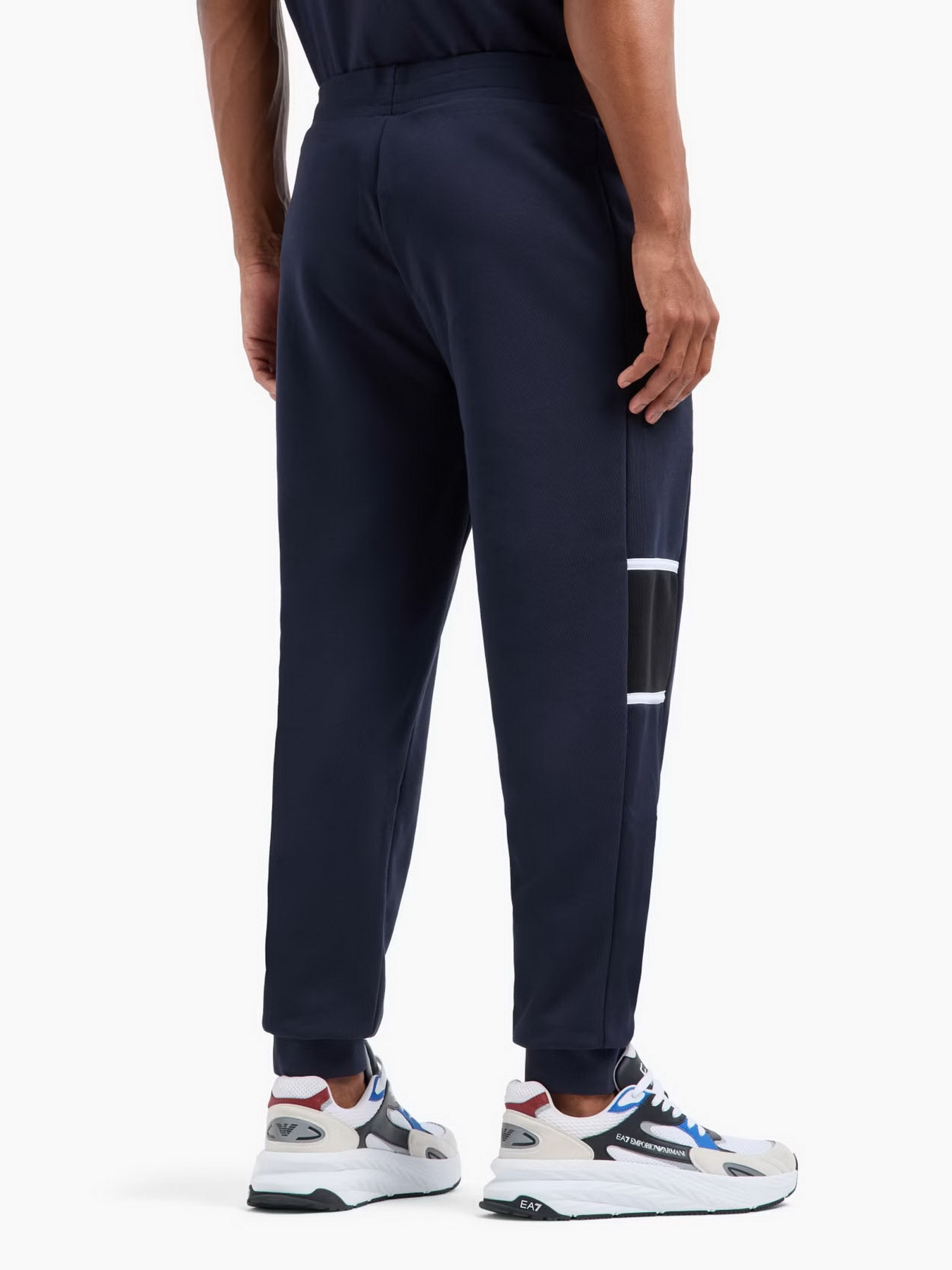 Штаны спортивные EA7 Athletic Colour Block модель 6DPP92-PJTKZ-1562 Фото