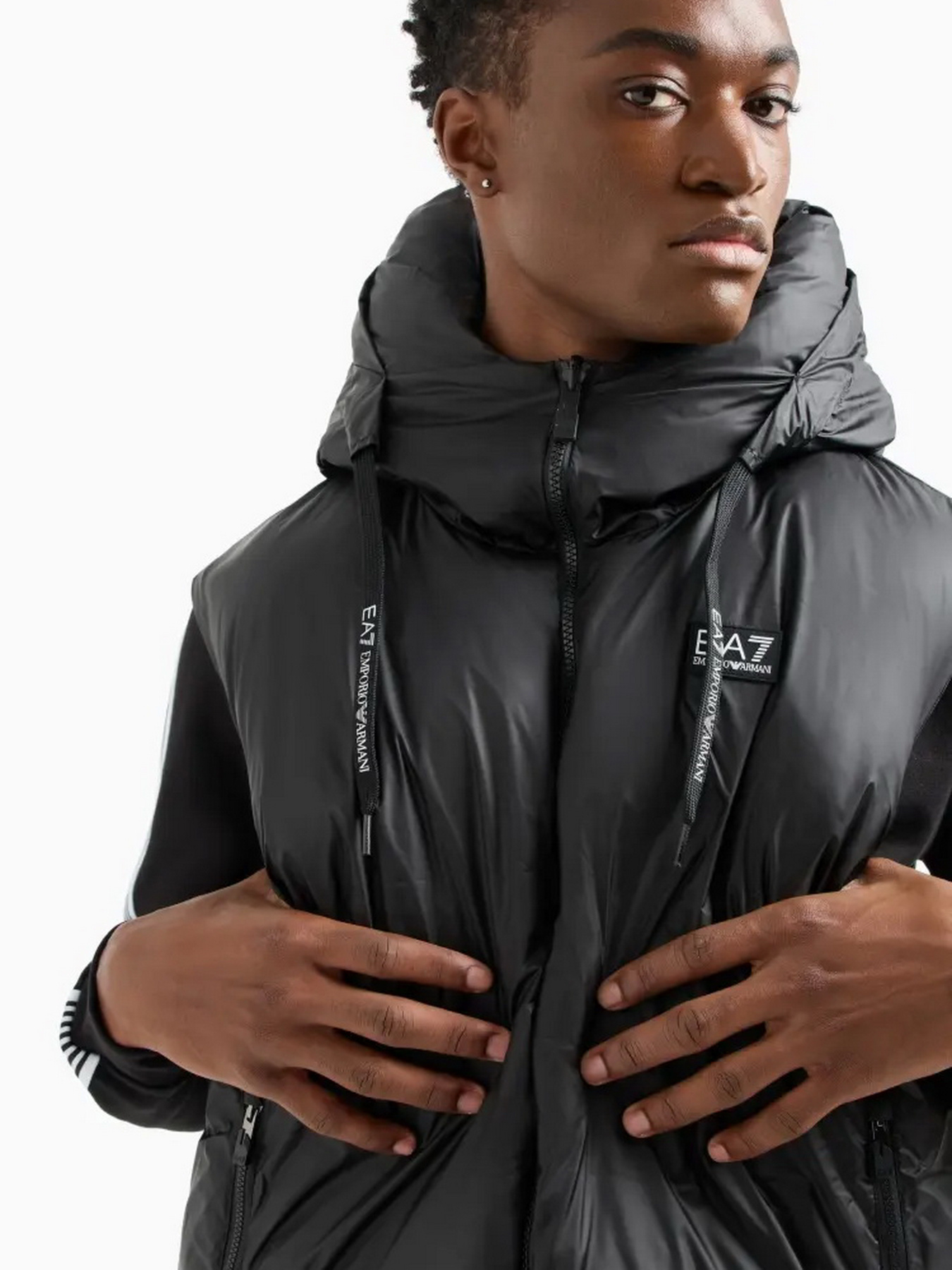 Утеплений жилет EA7 модель 6DPQ03-PNGAZ-1200 Фото