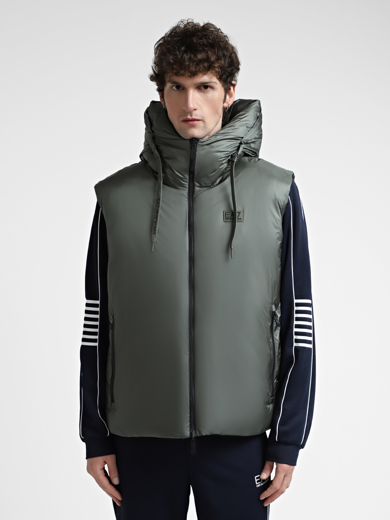 Утеплений жилет EA7 модель 6DPQ03-PNGAZ-1846 Фото