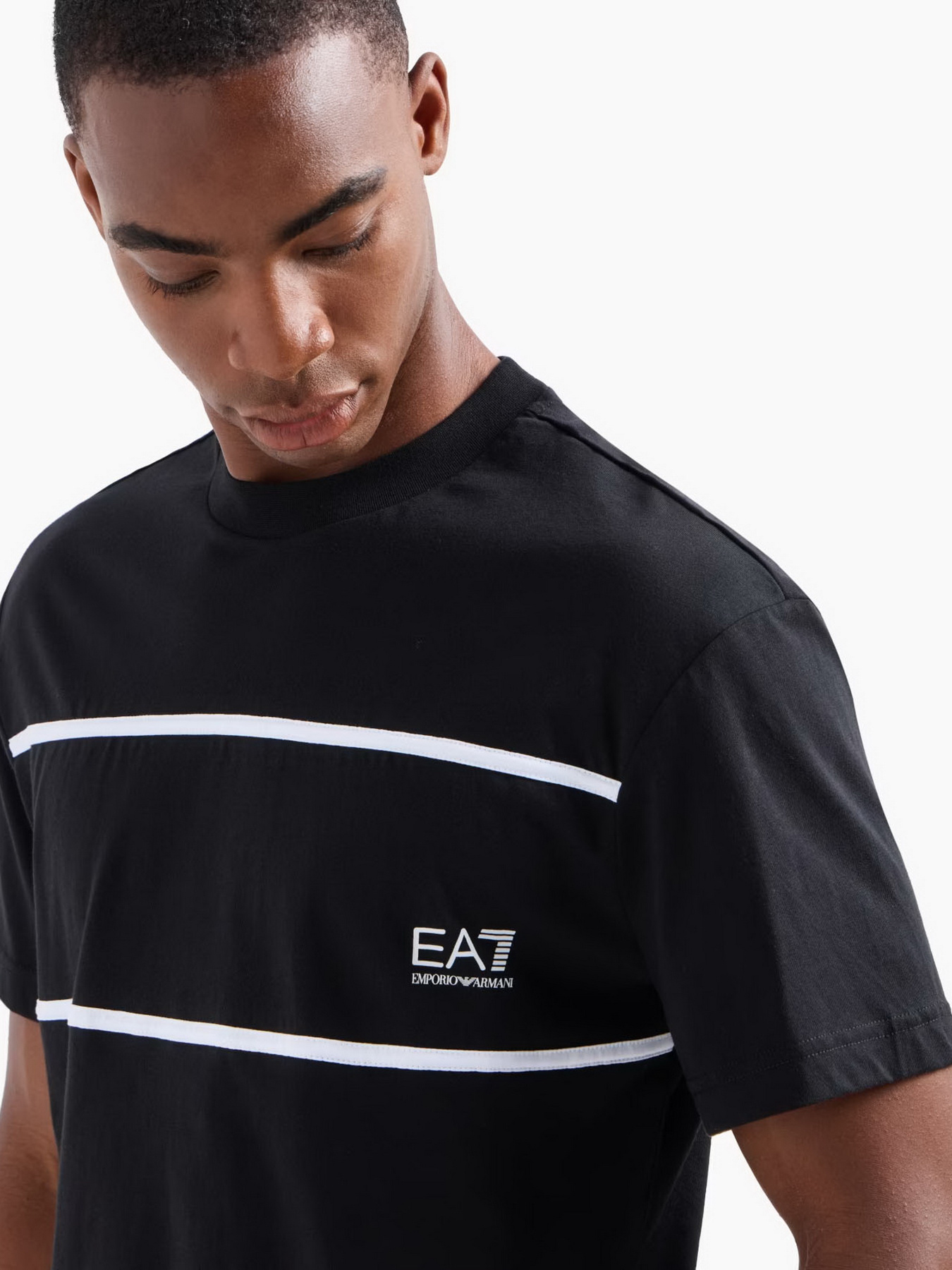 Футболка EA7 Athletic Colour Block модель 6DPT47-PJTJZ-1200 Фото