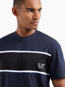 Футболка EA7 Athletic Colour Block модель 6DPT47-PJTJZ-1562 Фото