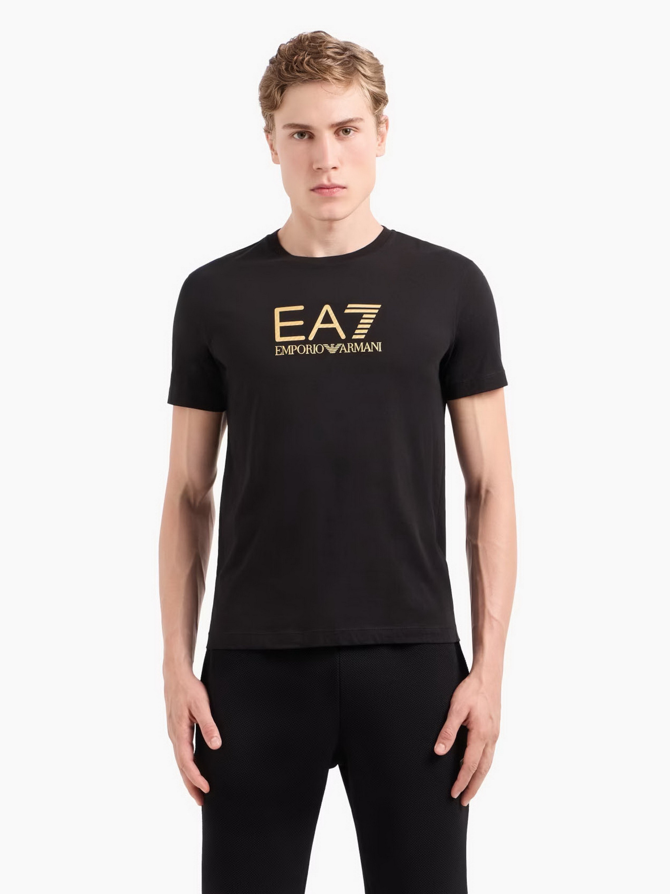 Футболка EA7 Gold Label модель 7M000007-AF10170-UC001 Фото