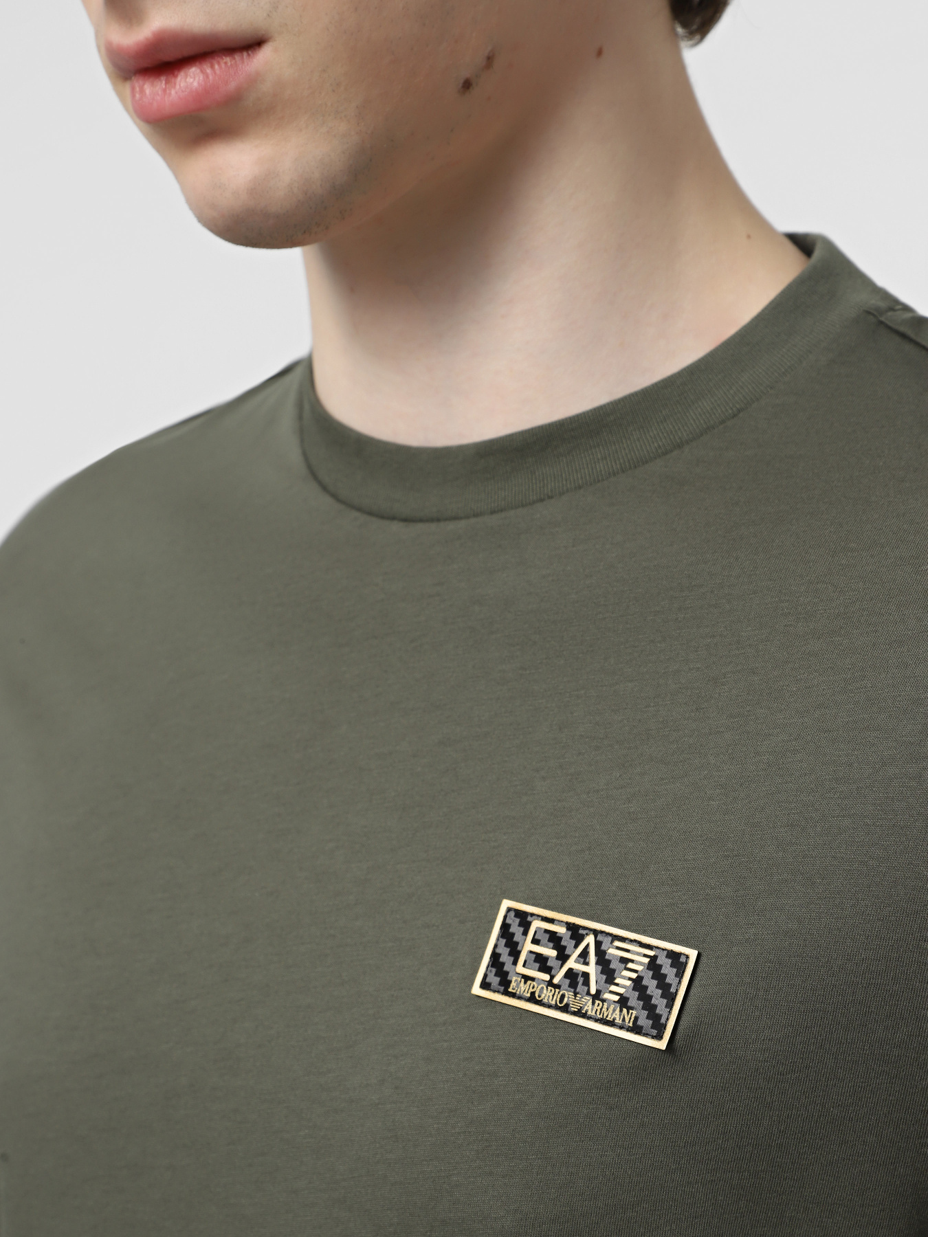 Футболка EA7 Gold Label модель 7M000021-AF10170-U8100 Фото