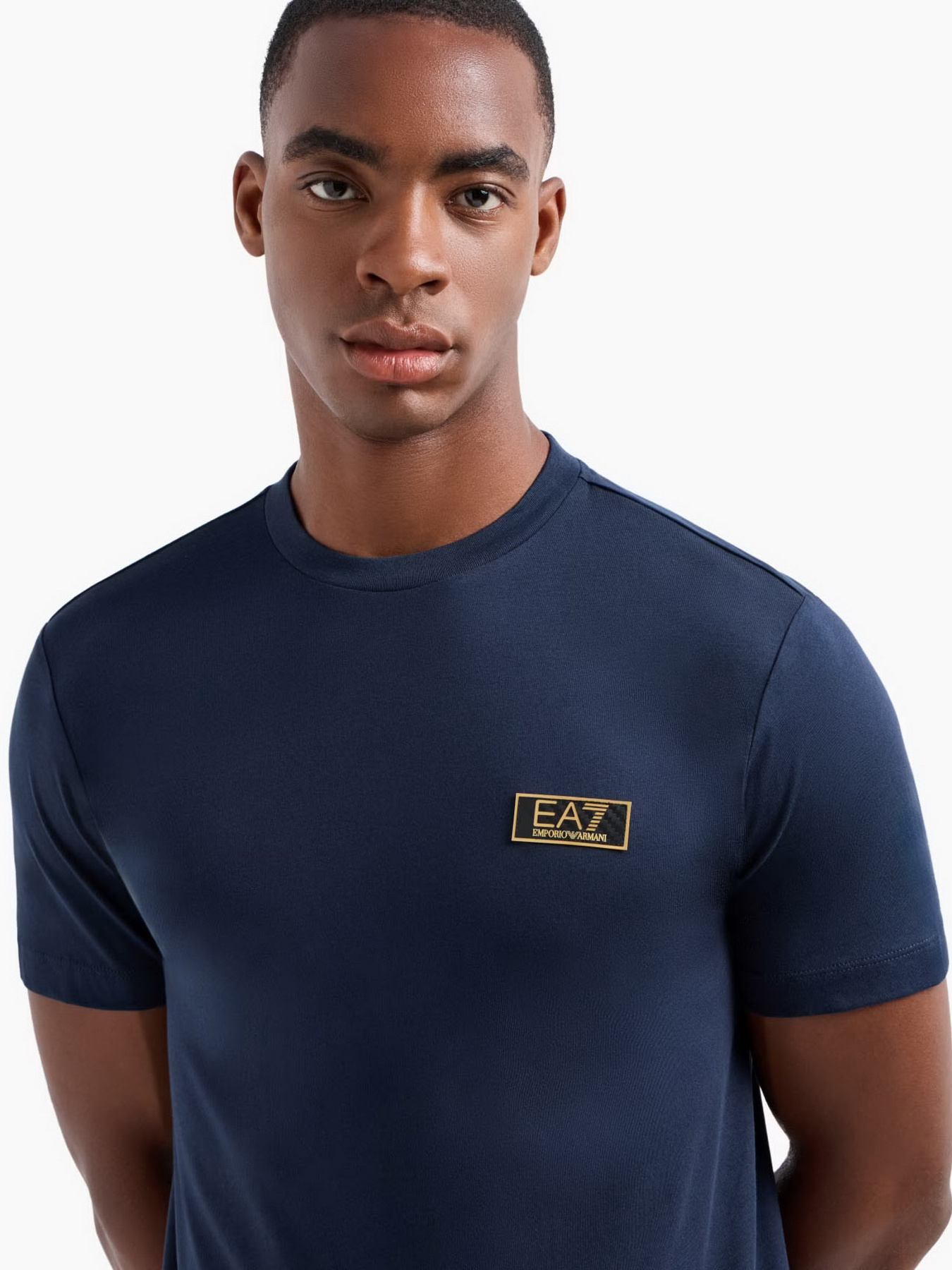 Футболка EA7 Gold Label модель 7M000021-AF10170-UB102 Фото