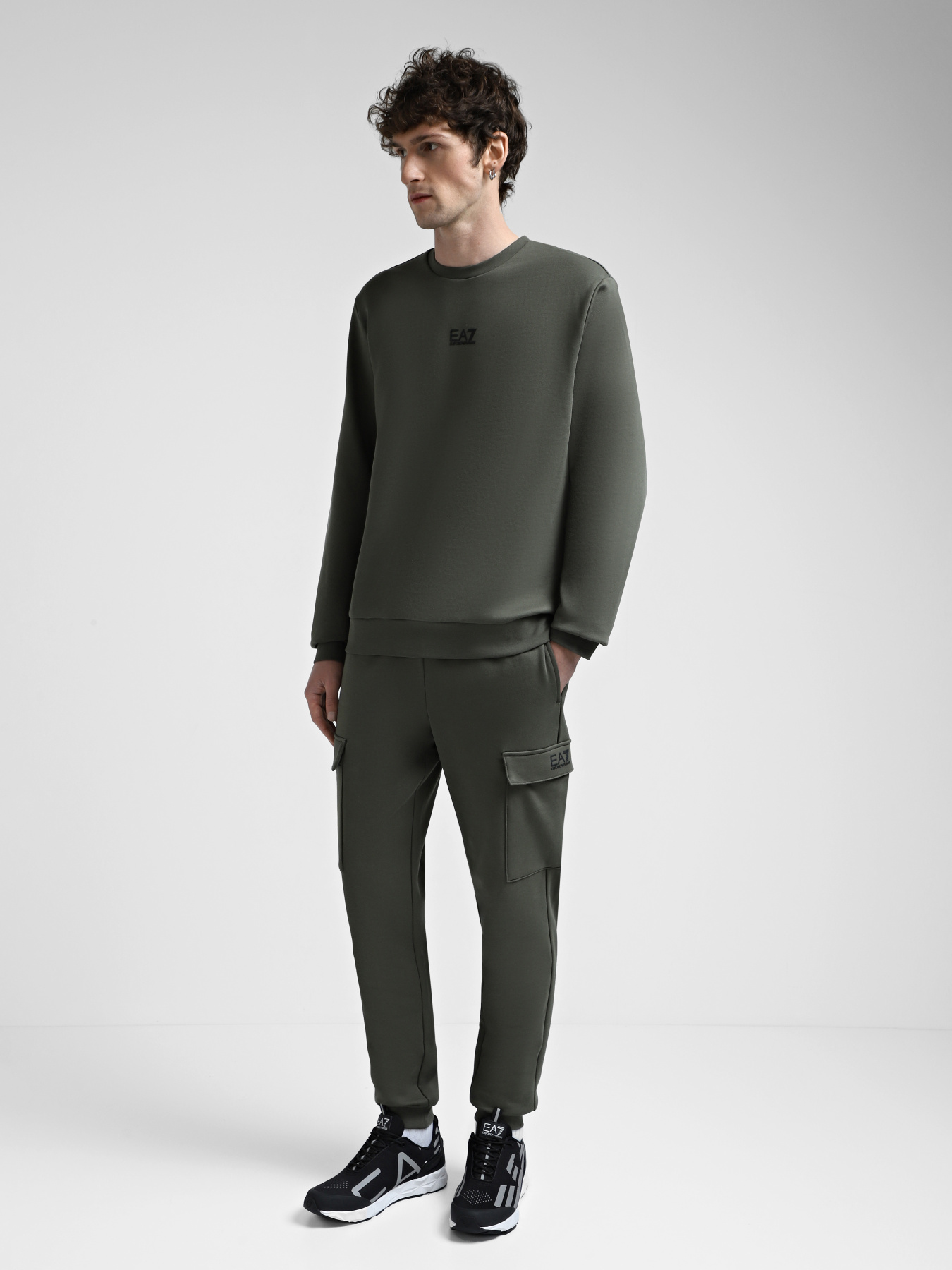 Свитшот EA7 модель 8NPM34-PJVTZ-1846 Фото