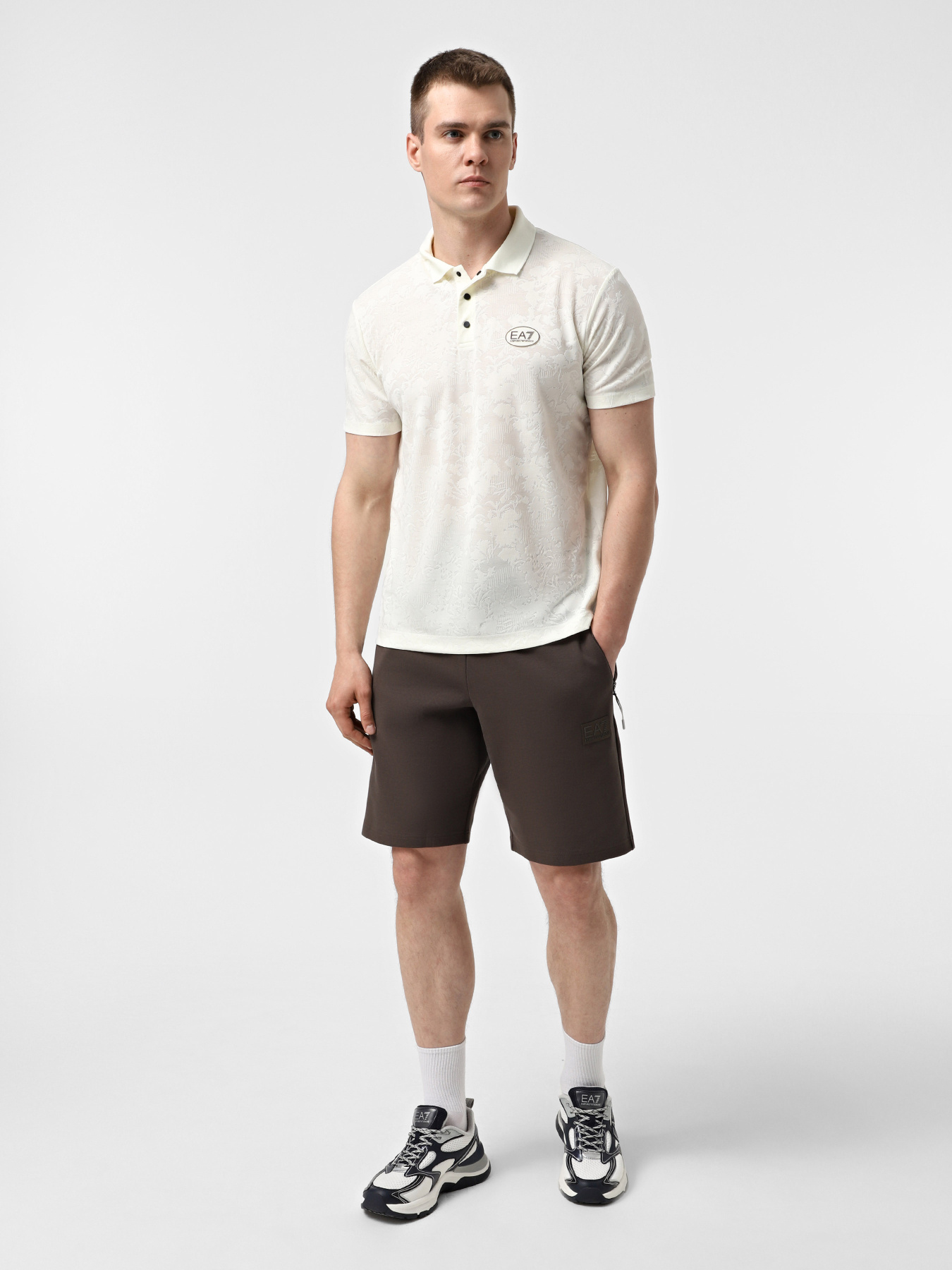 Поло EA7 Golf Pro модель 7M000049-AF13917-U0005 Фото