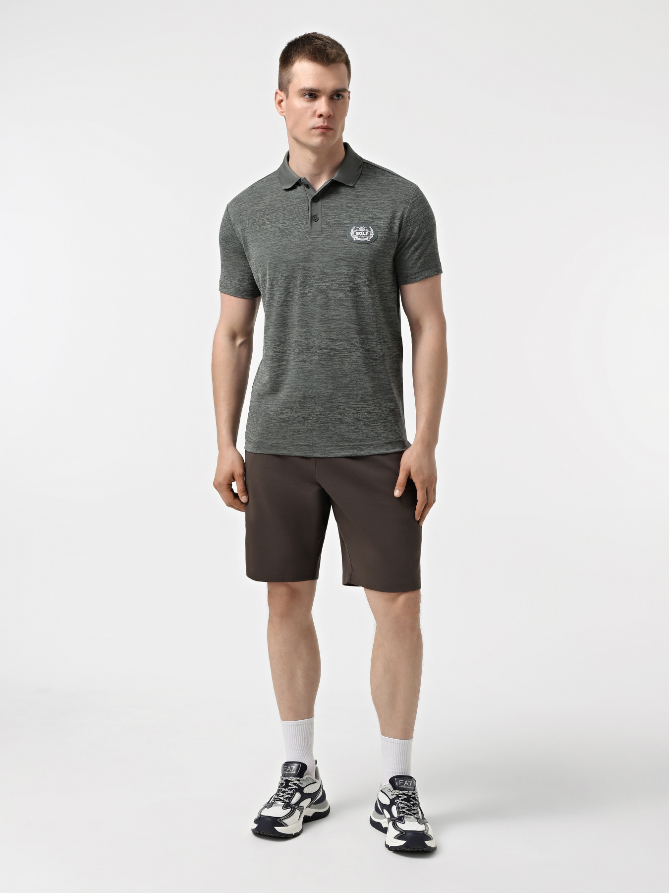 Поло EA7 Golf Club модель 7M000052-AF13918-U8109 Фото