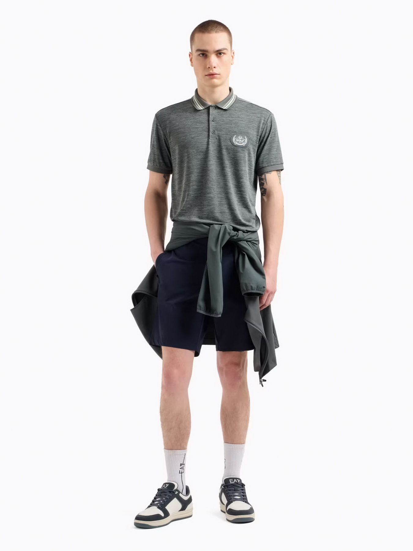 Поло EA7 Golf Club модель 7M000053-AF13918-U8109 Фото