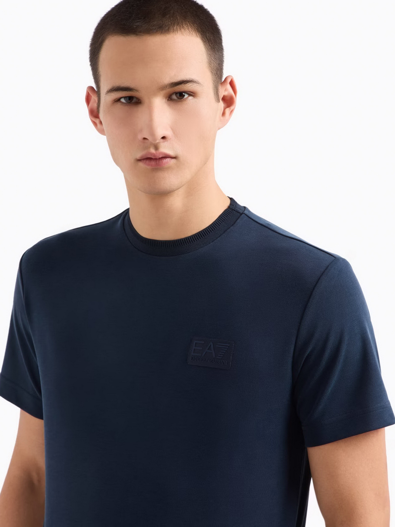 Футболка EA7 Lux Identity модель 7M000089-AF13862-UB102 Фото