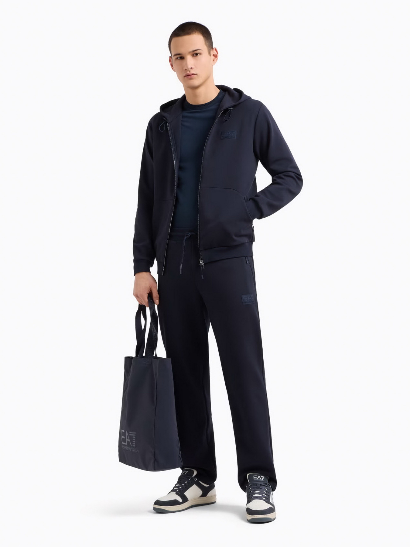 Футболка EA7 Lux Identity модель 7M000089-AF13862-UB102 Фото