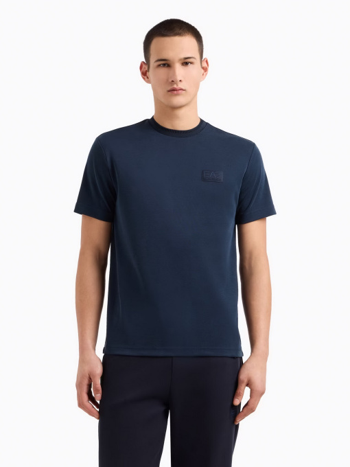 Футболка EA7 Lux Identity модель 7M000089-AF13862-UB102 Фото