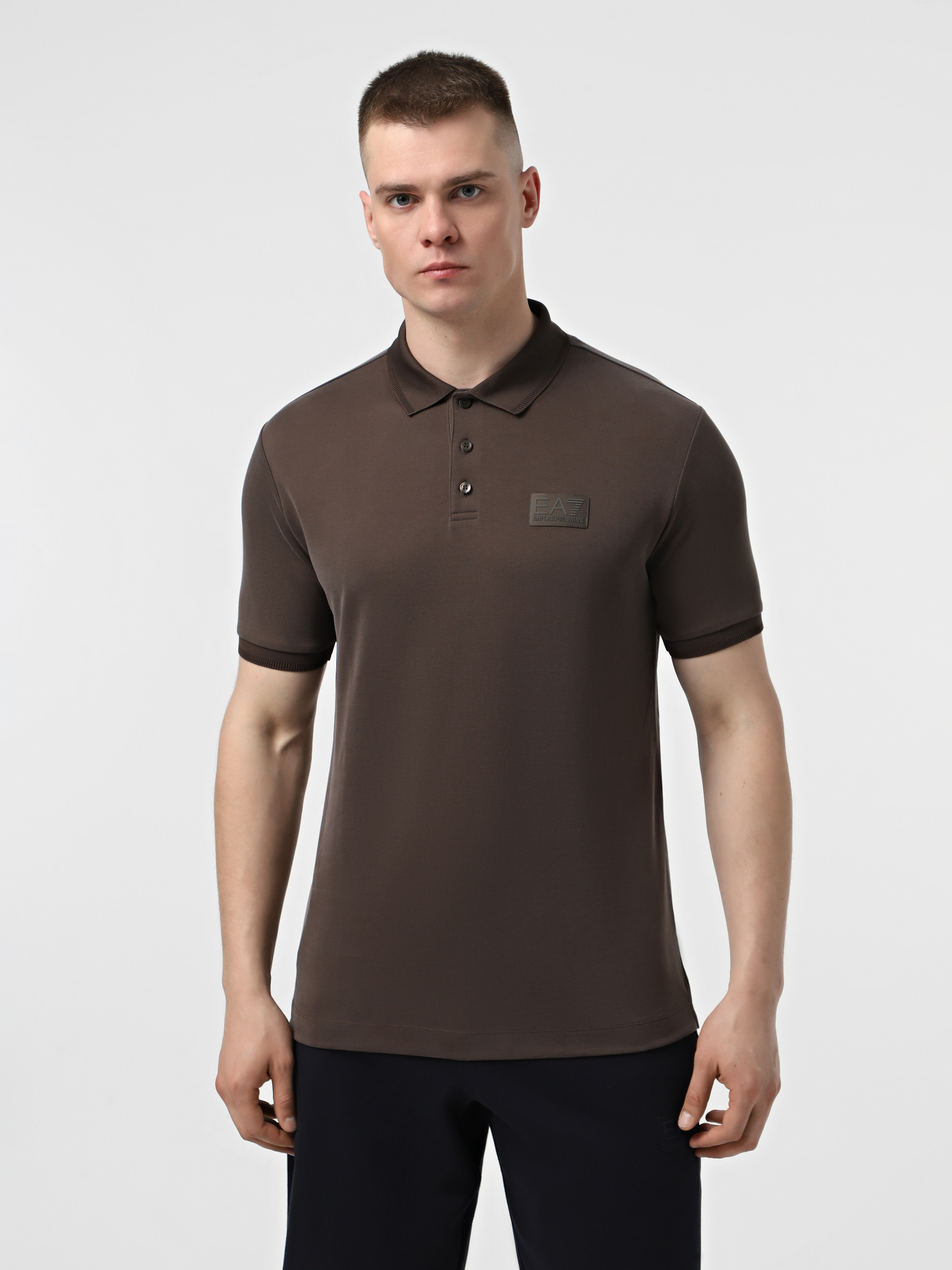 Поло EA7 Lux Identity модель 7M000090-AF13862-U6139 Поло EA7 Lux Identity модель 7M000090-AF13862-U6139 Фото