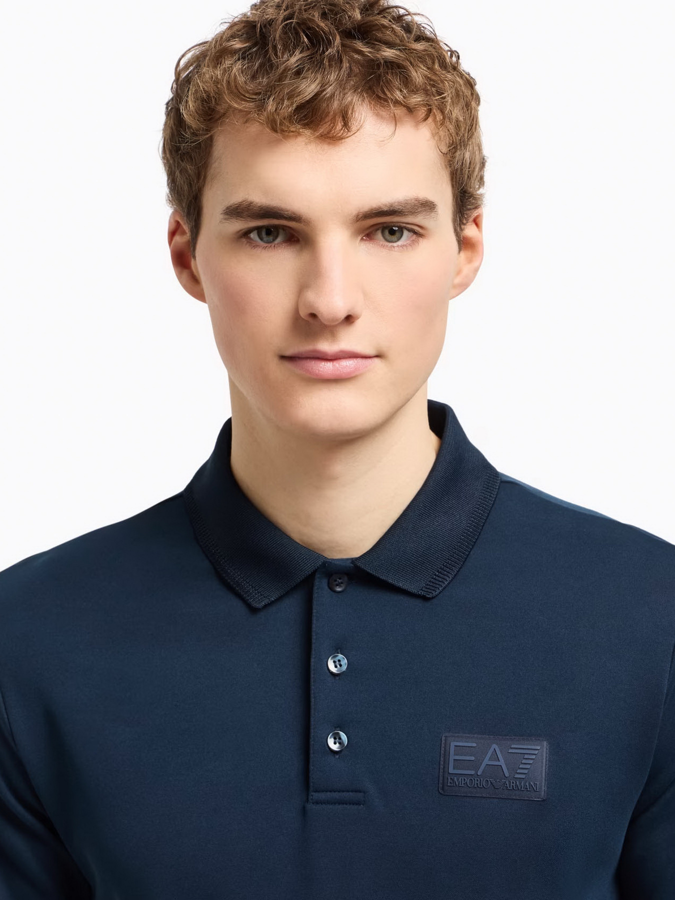 Поло EA7 Lux Identity модель 7M000090-AF13862-UB102 Фото