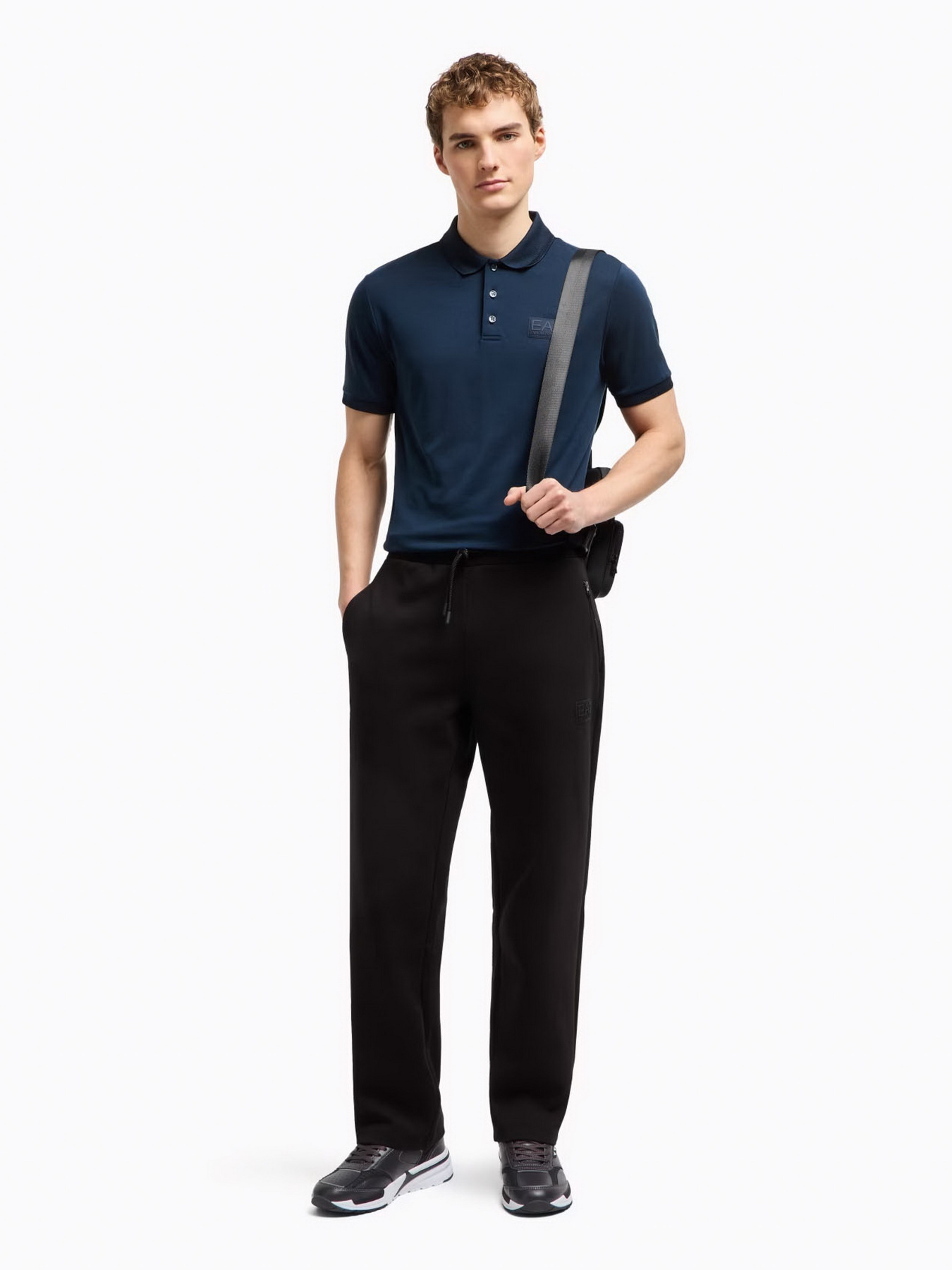 Поло EA7 Lux Identity модель 7M000090-AF13862-UB102 Фото