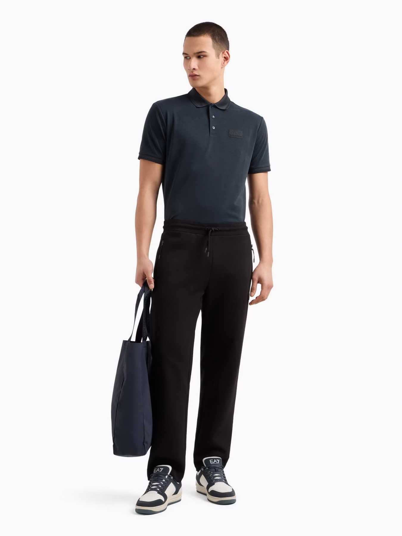 Поло EA7 Lux Identity модель 7M000090-AF13862-UC001 Фото