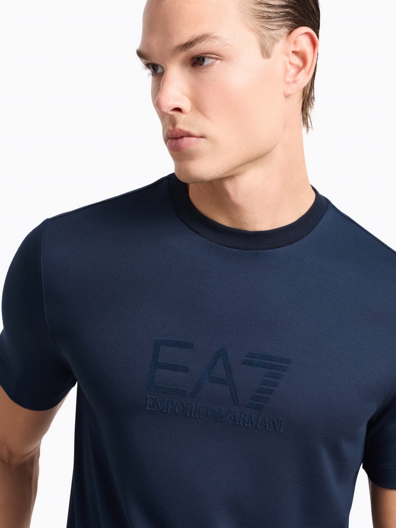Футболка EA7 Lux Identity модель 7M000092-AF13870-UB102 Фото