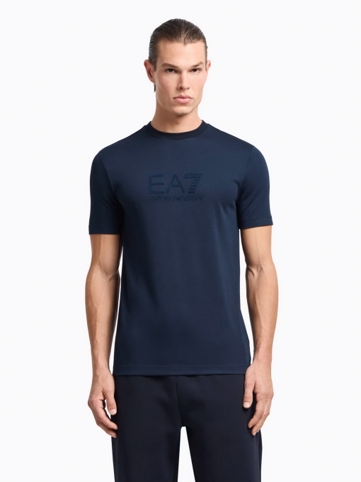 Футболка EA7 Lux Identity модель 7M000092-AF13870-UB102 Фото