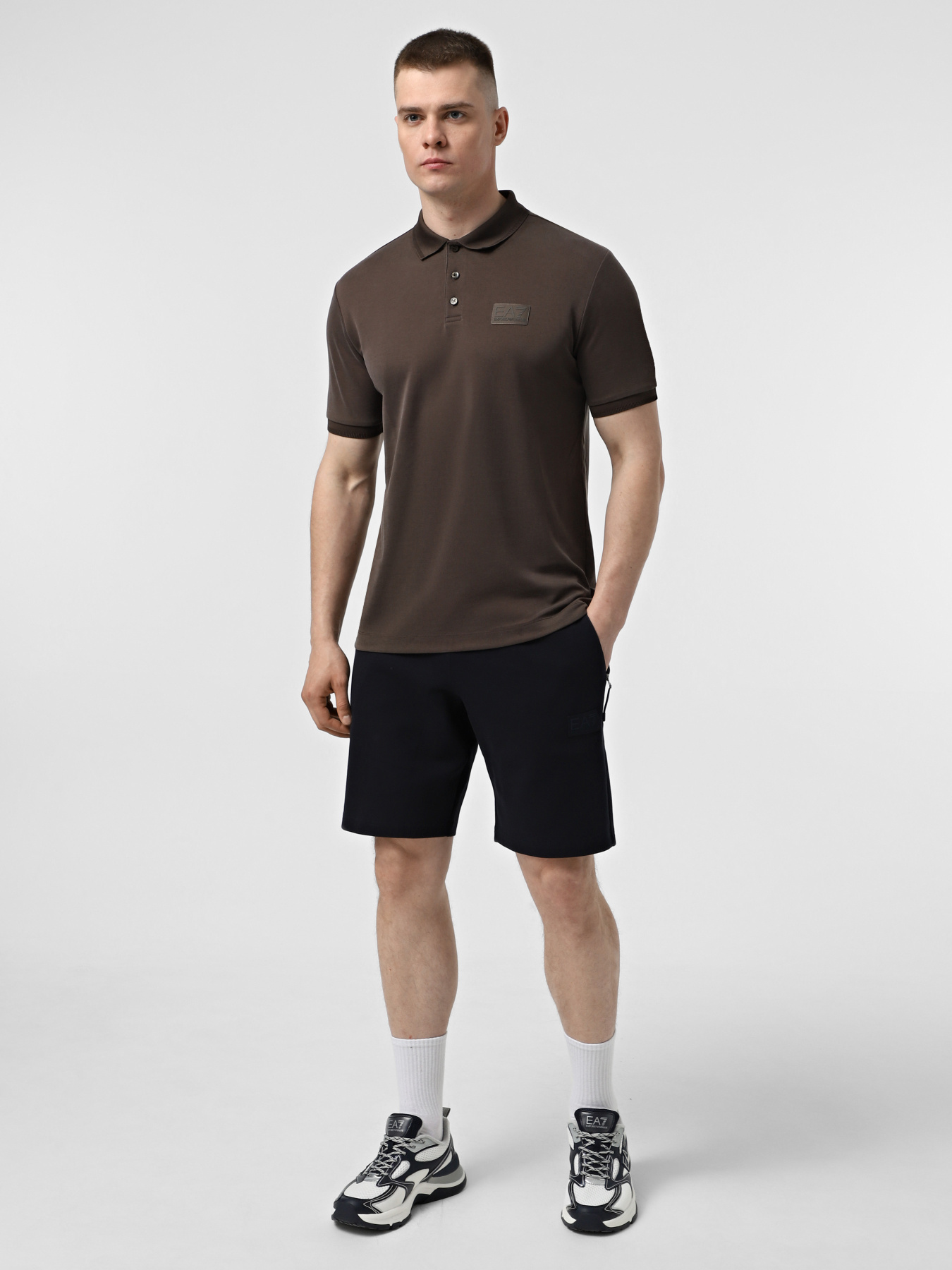 Повсякденні шорти EA7 Lux Identity модель 7M000095-AF12116-UB102 Фото