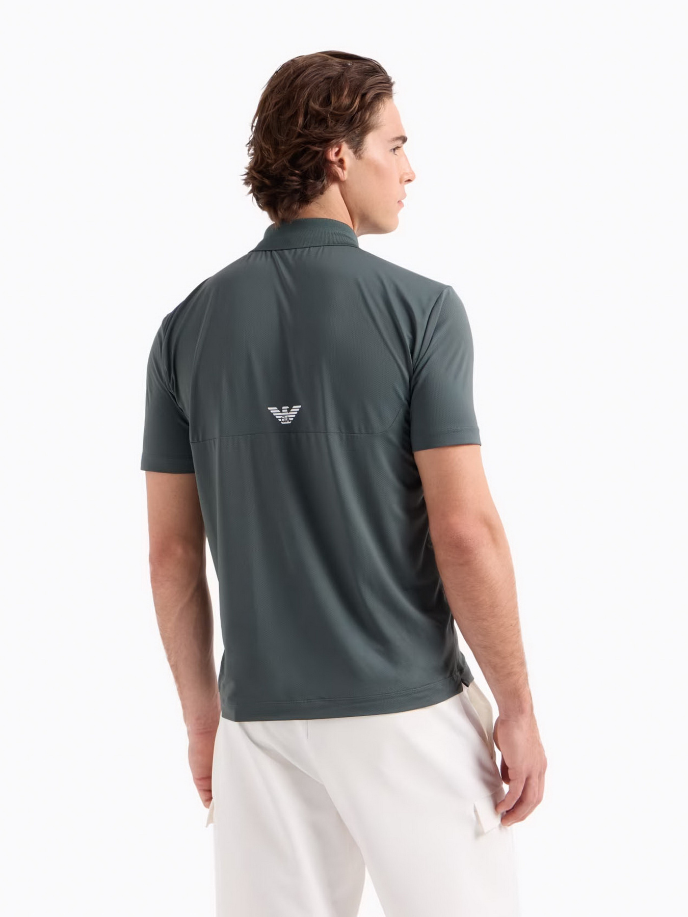 Поло EA7 Golf Pro модель 7M000192-AF13536-U8109 Фото