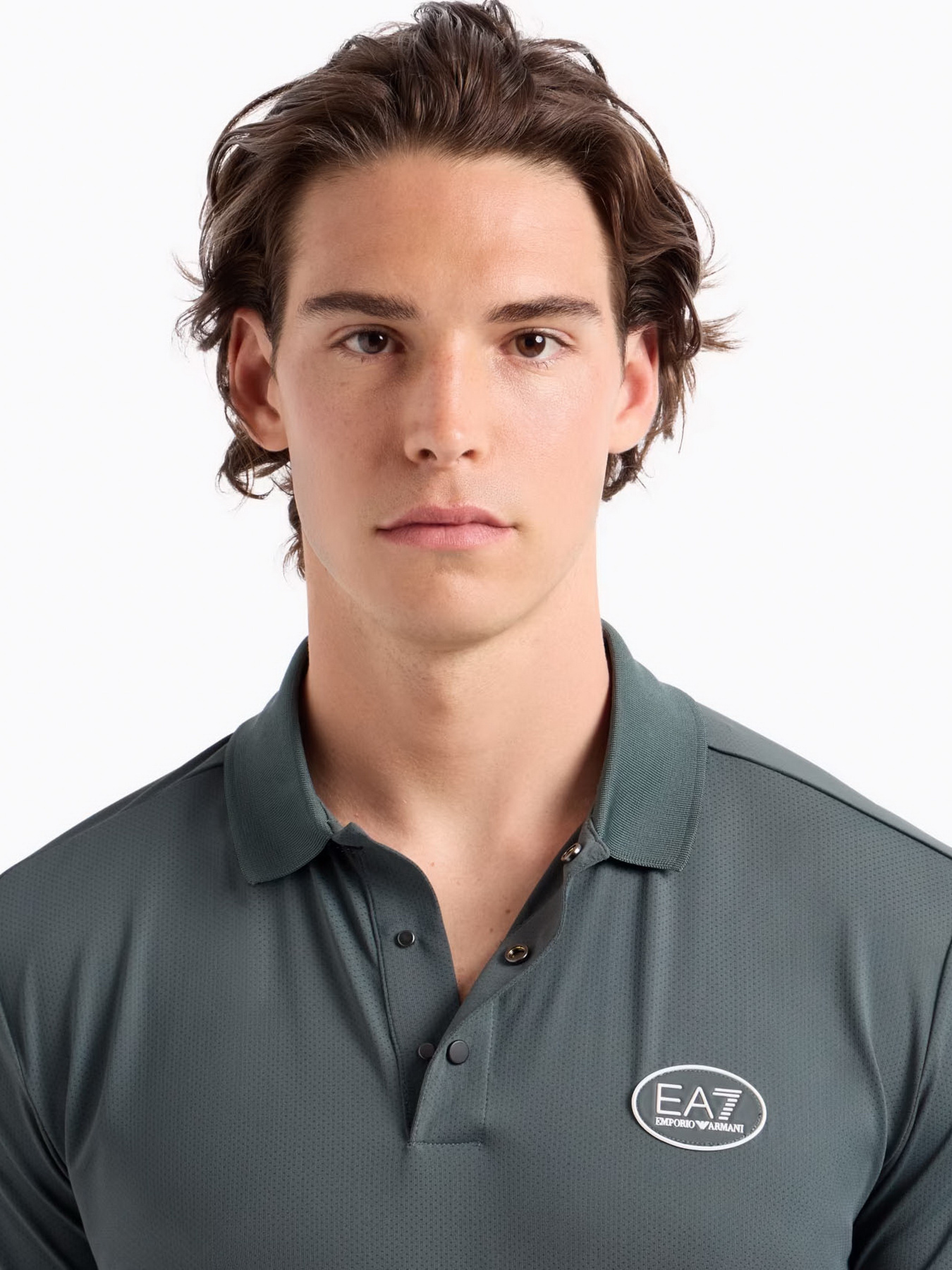 Поло EA7 Golf Pro модель 7M000192-AF13536-U8109 Фото