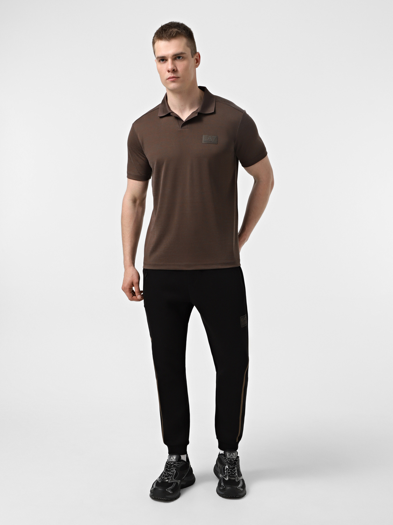 Поло EA7 Lux Identity модель 7M000219-AF13869-U6139 Фото