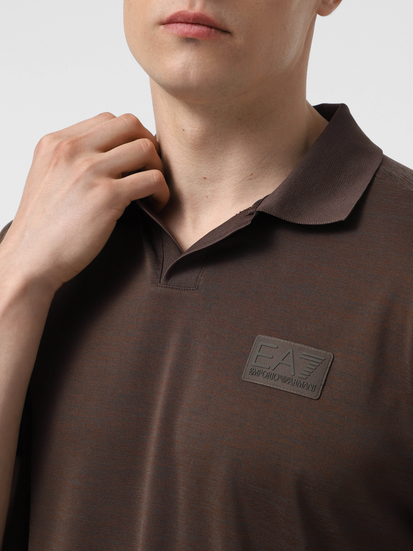 Поло EA7 Lux Identity модель 7M000219-AF13869-U6139 Фото