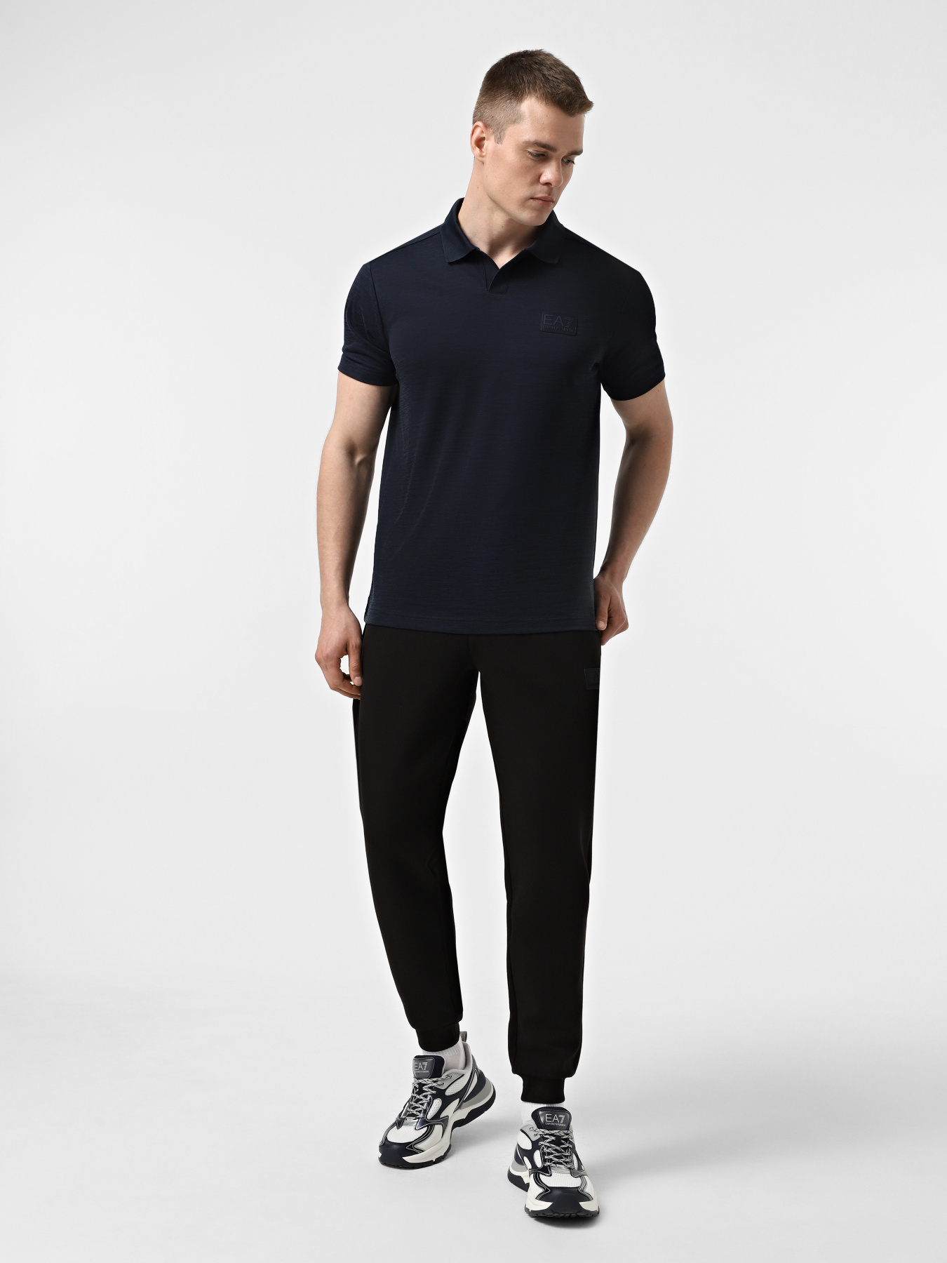 Поло EA7 Lux Identity модель 7M000219-AF13869-UB102 Фото