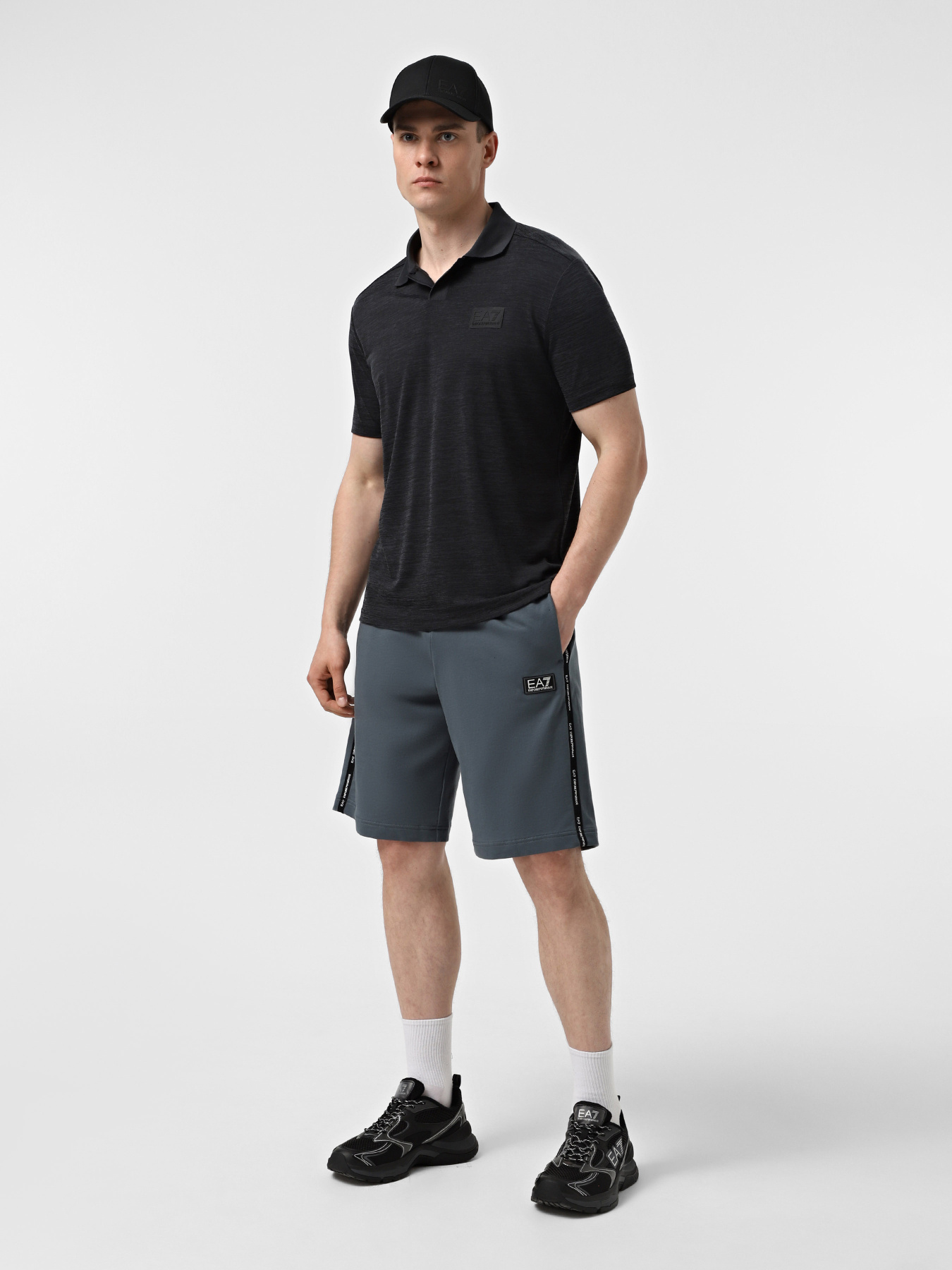 Поло EA7 Lux Identity модель 7M000219-AF13869-UC001 Фото