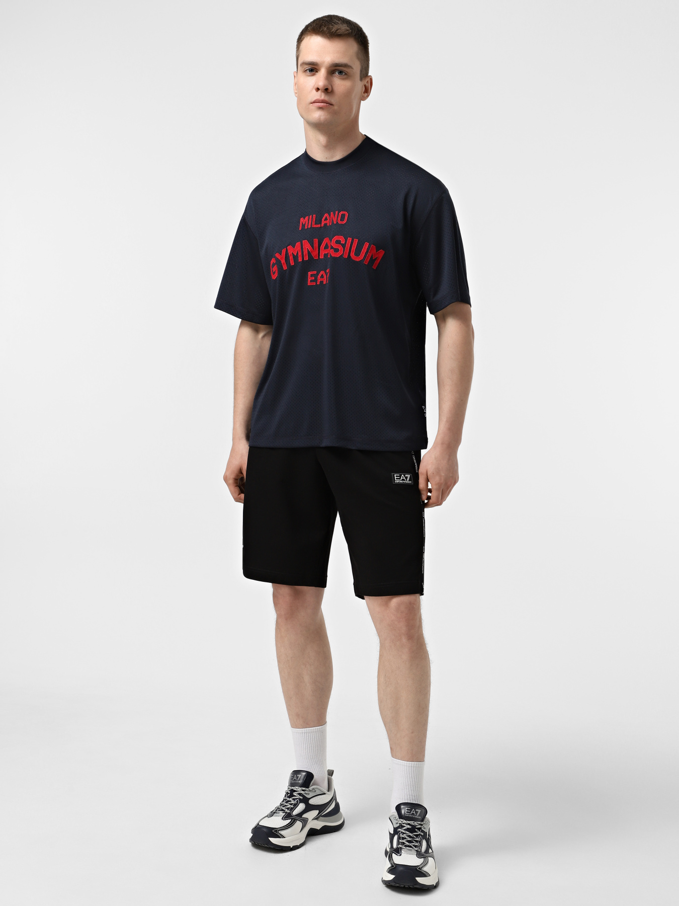 Футболка EA7 Club House модель 7M000249-AF13509-UB102 Фото