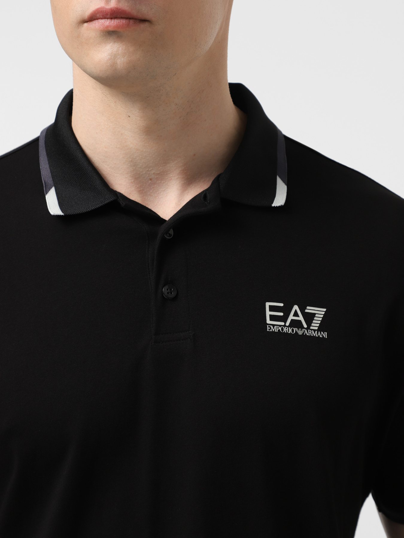 Поло EA7 Summerblock модель 7M000277-AF10375-UC001 Фото