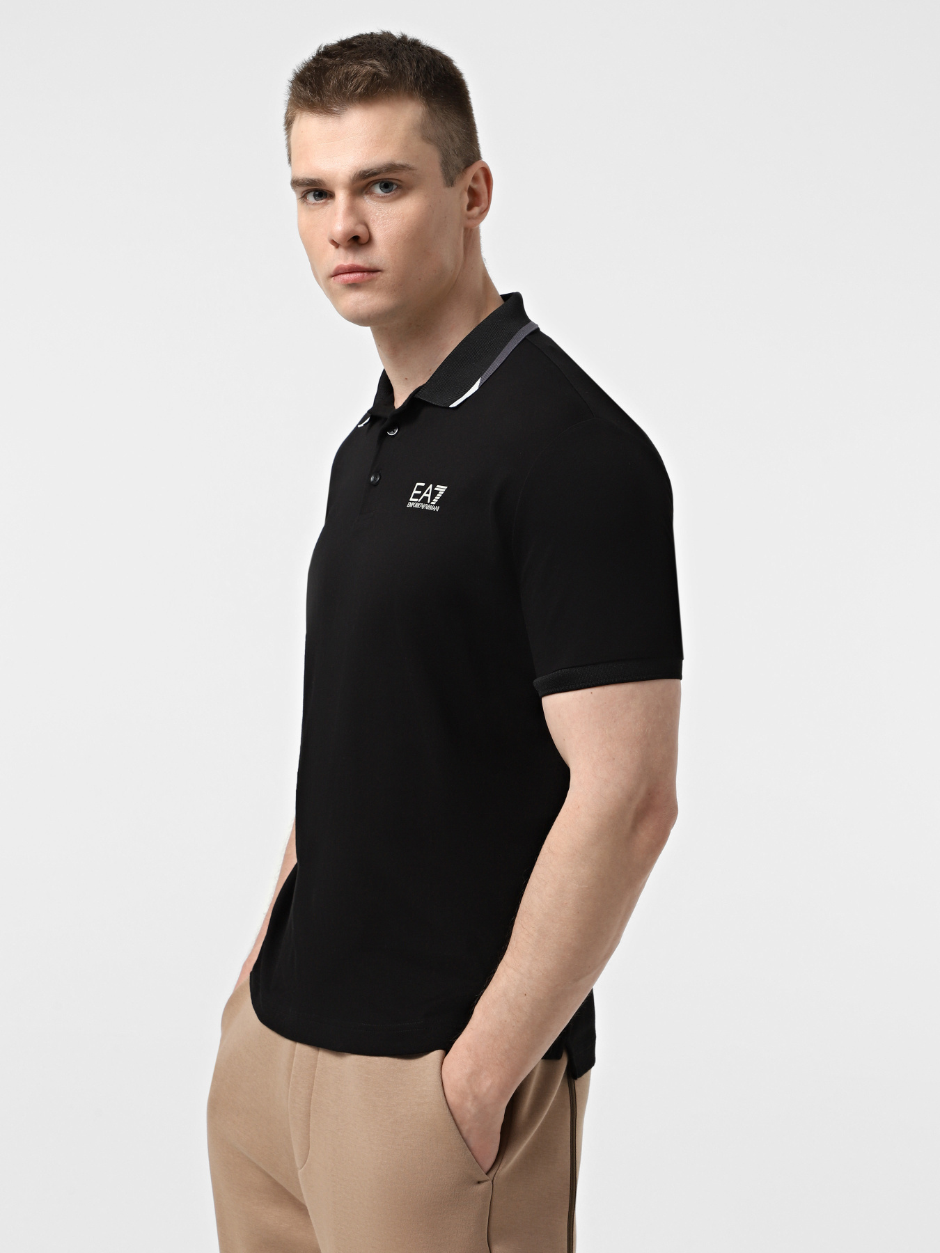 Поло EA7 Summerblock модель 7M000277-AF10375-UC001 Фото