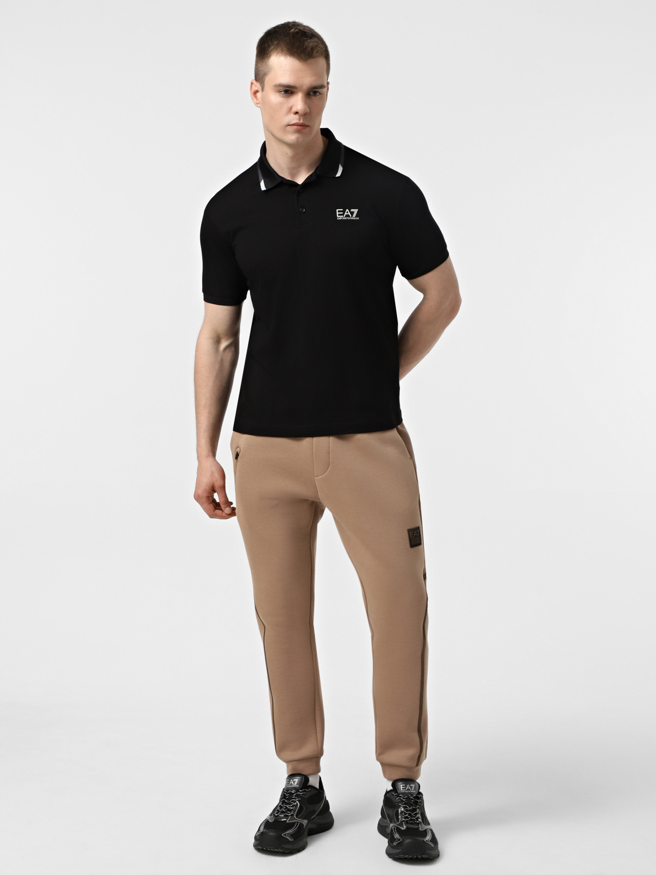 Поло EA7 Summerblock модель 7M000277-AF10375-UC001 Фото