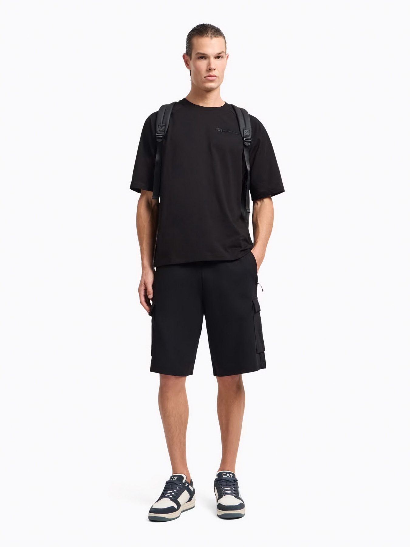 Повсякденні шорти EA7 Athletic Mix модель 7M000326-AF12660-UC001 Фото