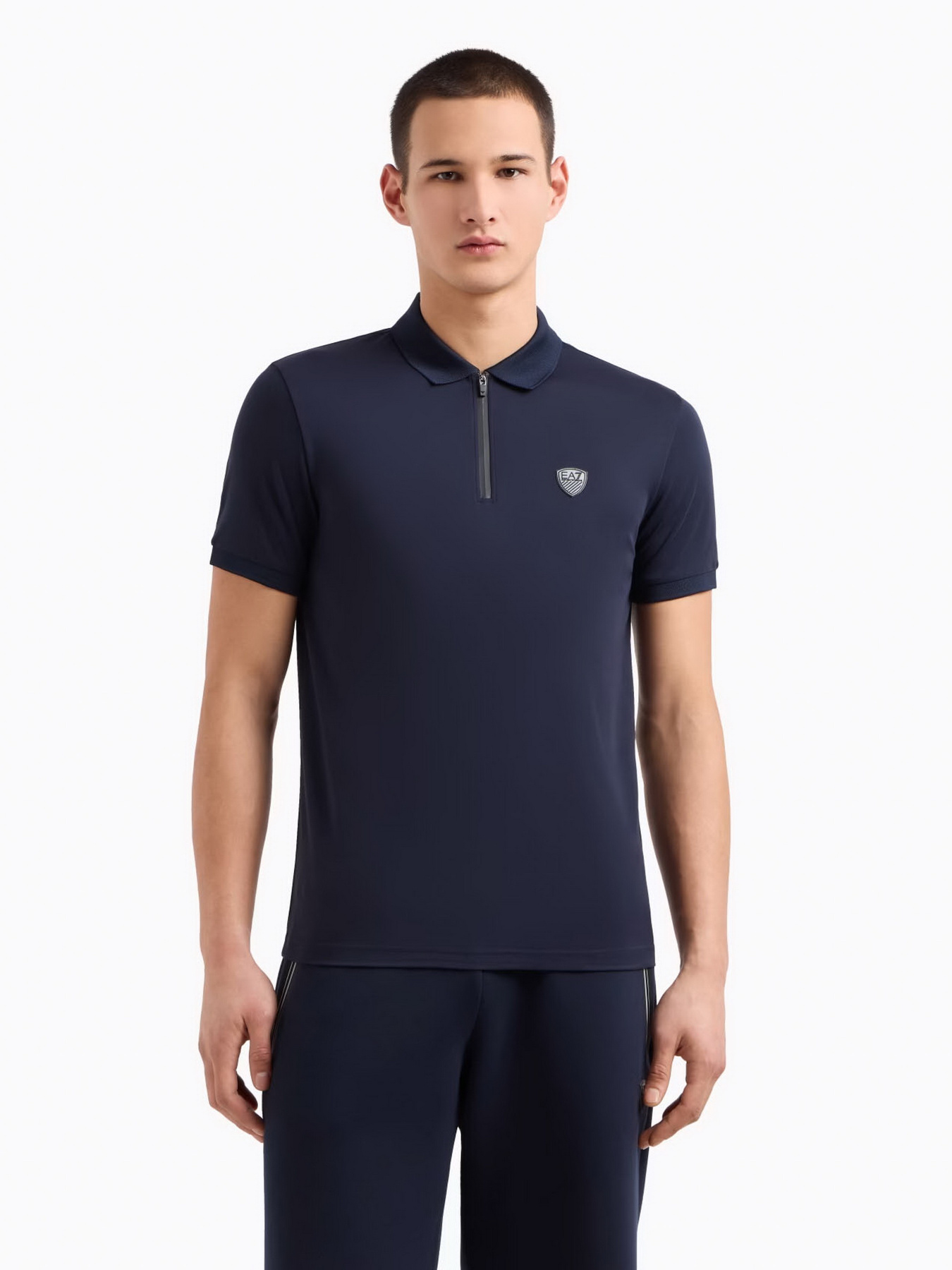 Поло EA7 Premium Shield модель 8NPF13-PJRGZ-1562 Фото