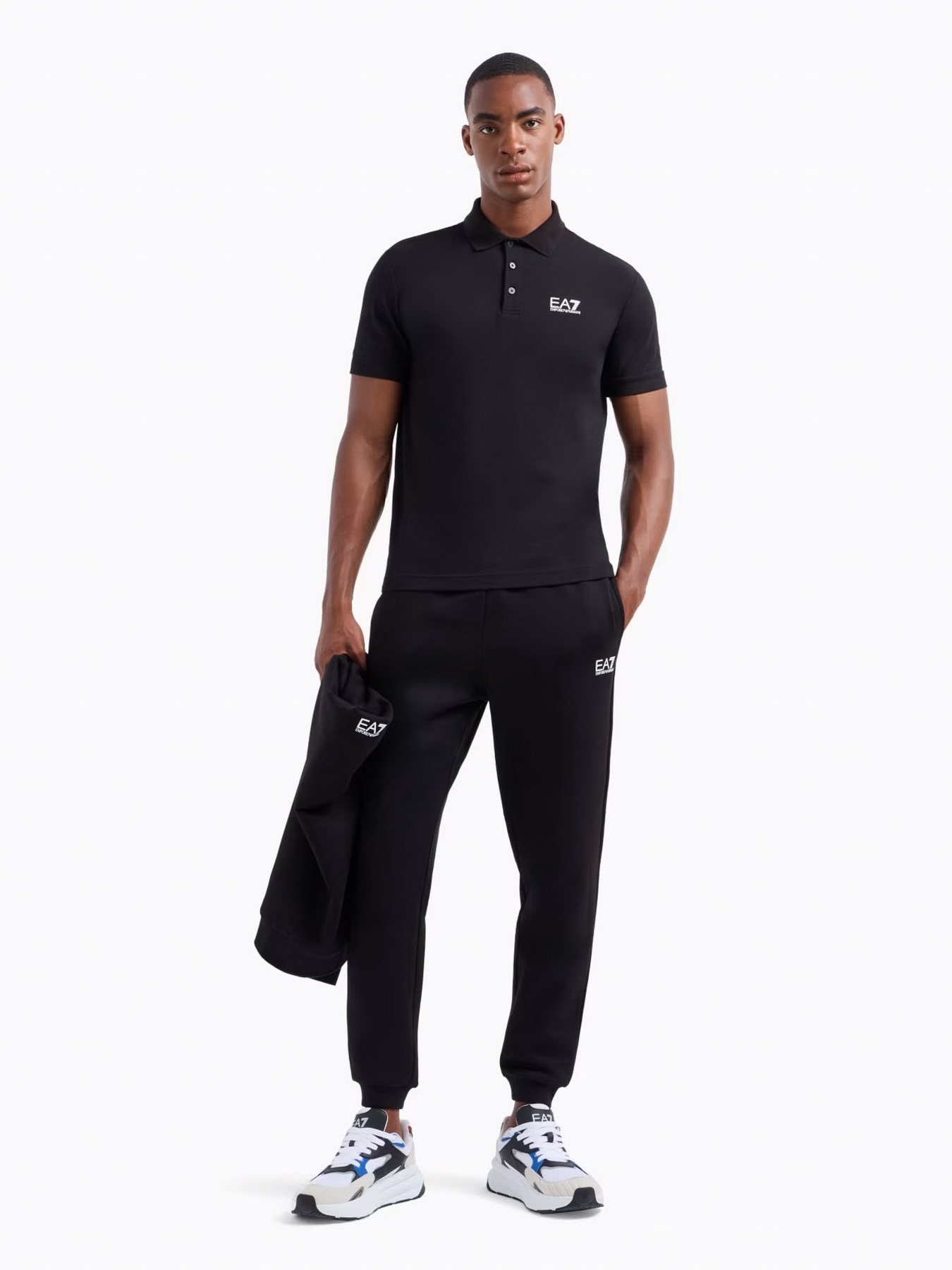 Поло EA7 Core Identity модель 8NPF14-PJVQZ-1200 Фото