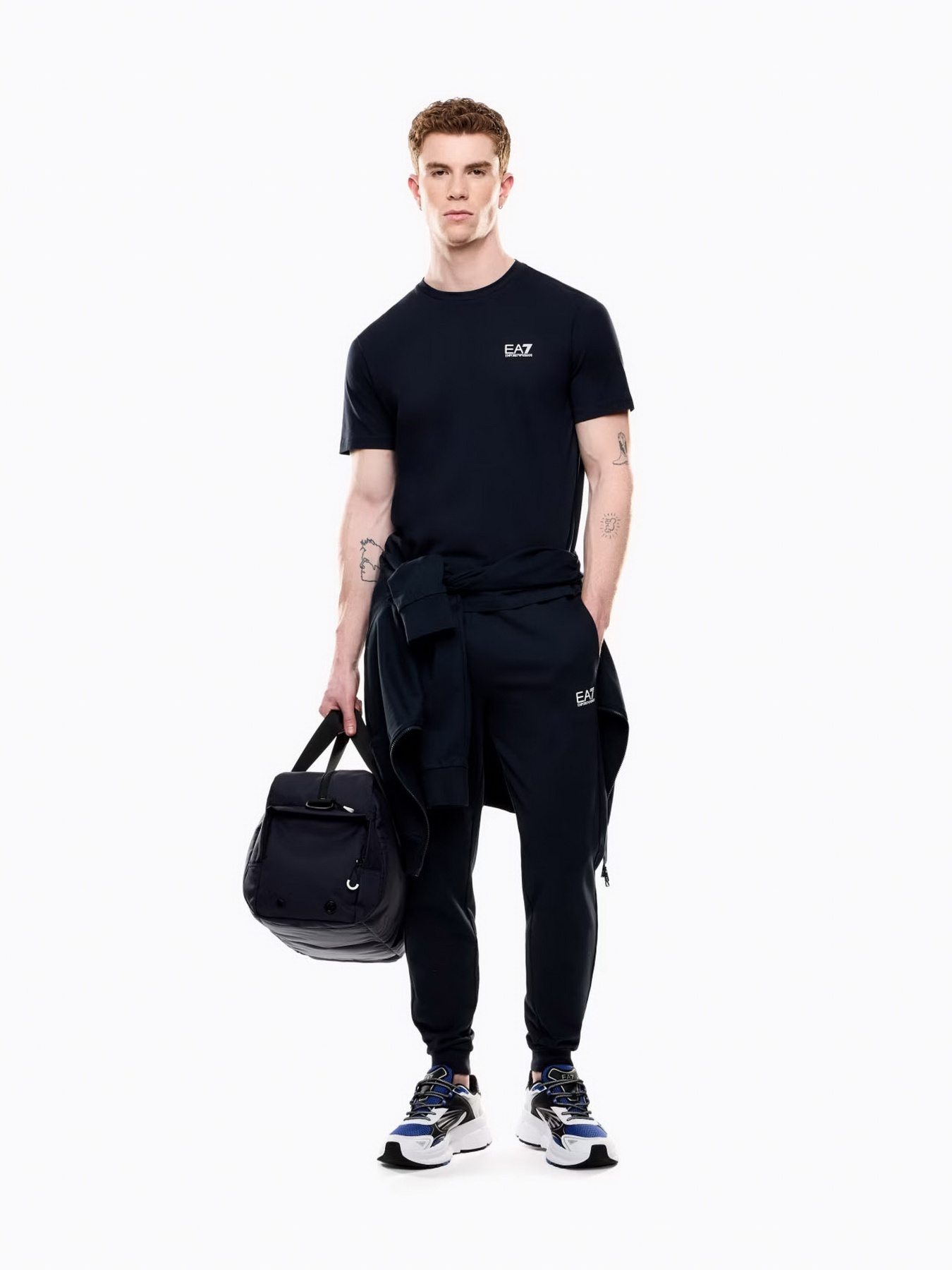 Футболка EA7 Core Identity модель 8NPT25-PJVPZ-1562 Фото