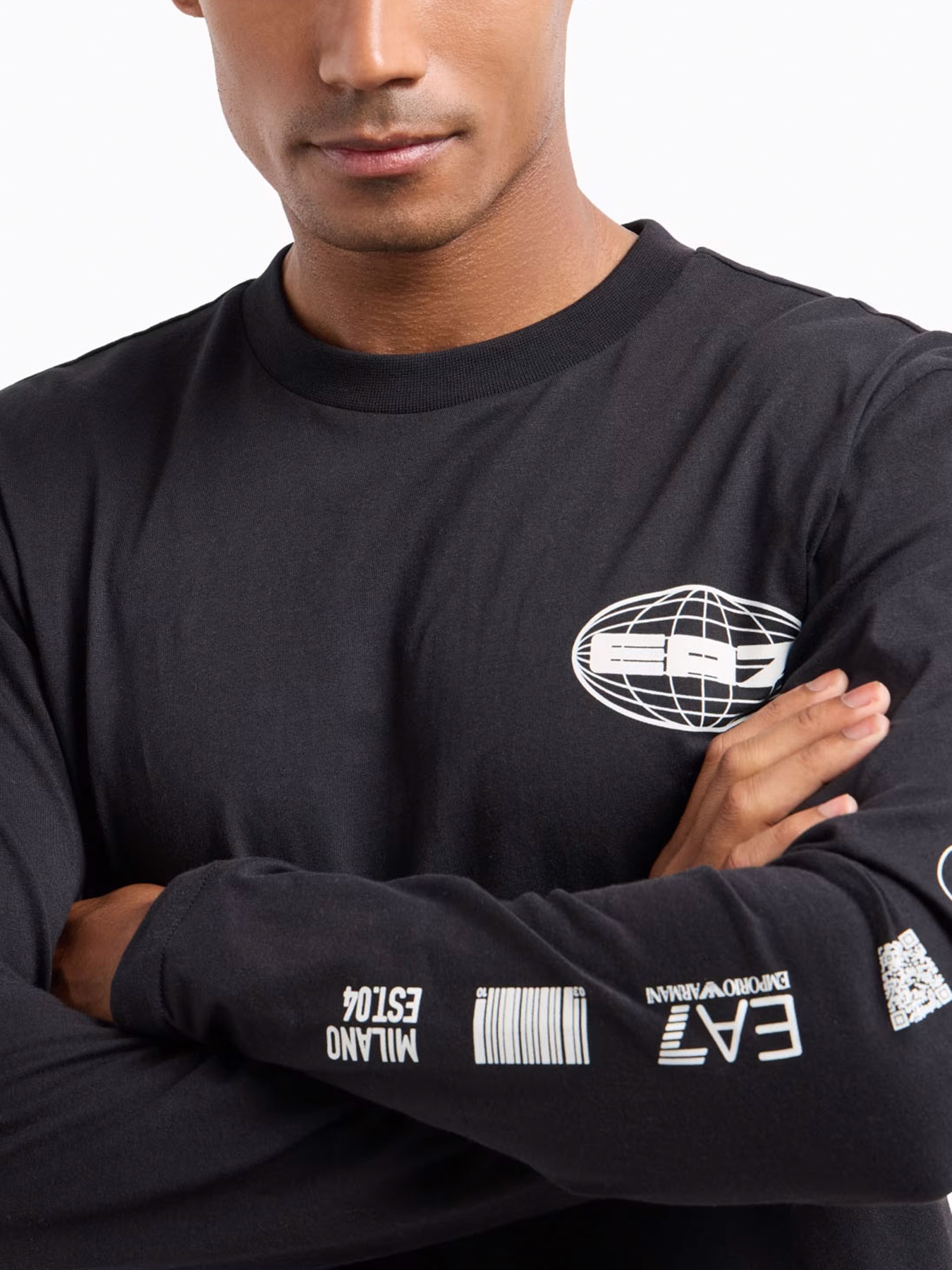 Лонгслив EA7 Graphic Series модель 7M000016-AF10429-UC001 Фото