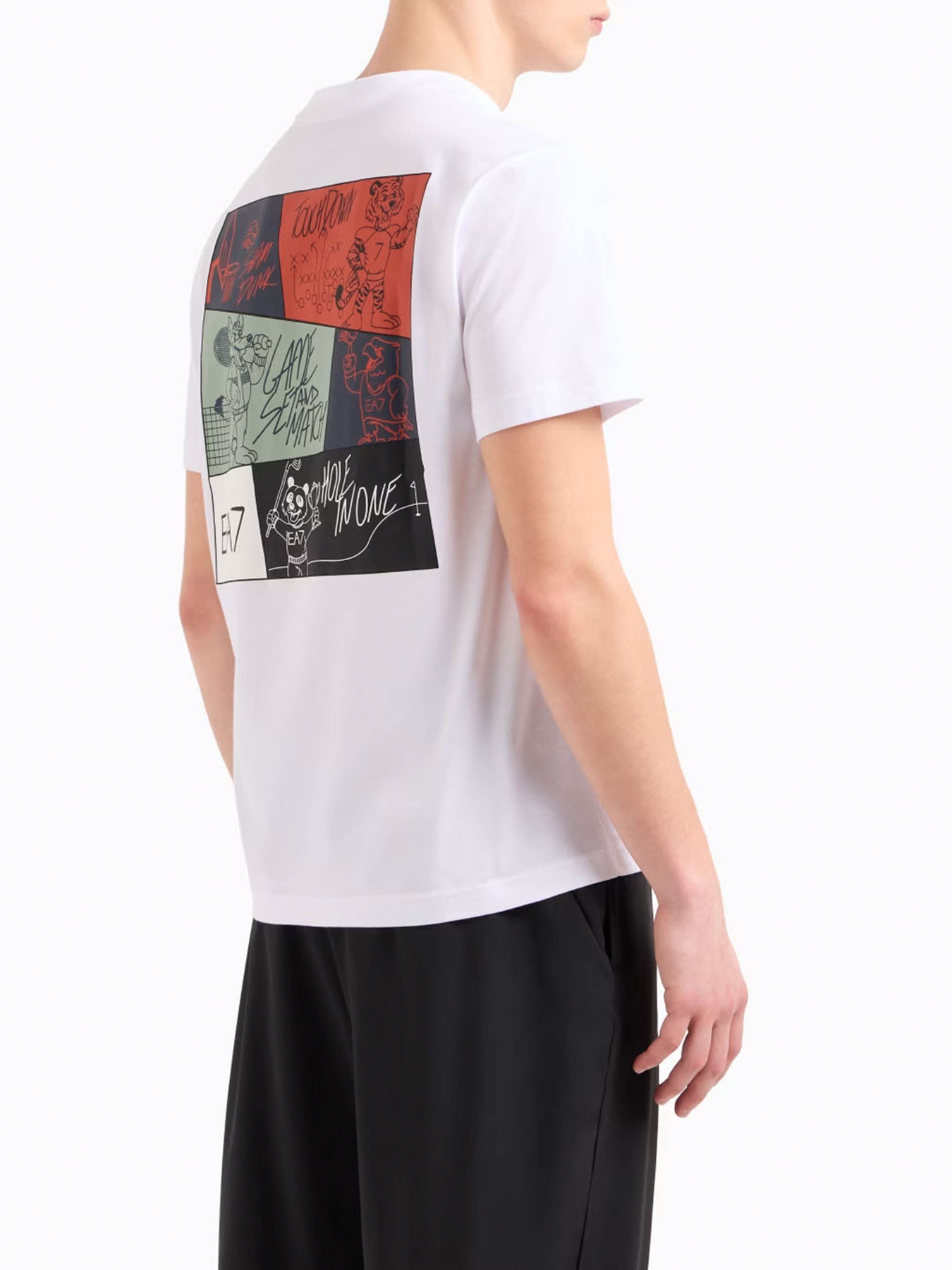 Футболка EA7 Graphic Series модель 7M000104-AF10375-U0002 Фото