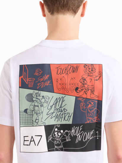 Футболка EA7 Graphic Series модель 7M000104-AF10375-U0002 — фото 3 - INTERTOP