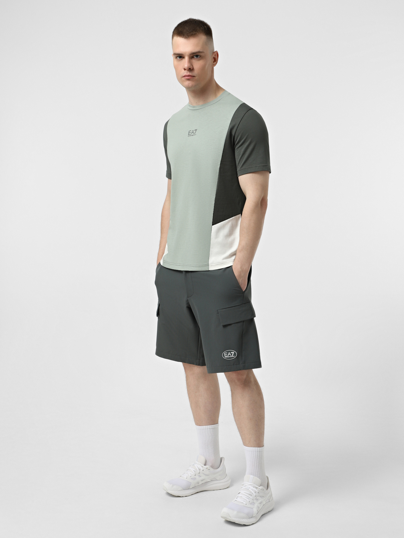 Футболка EA7 Summerblock модель 7M000276-AF12874-U9024 Фото