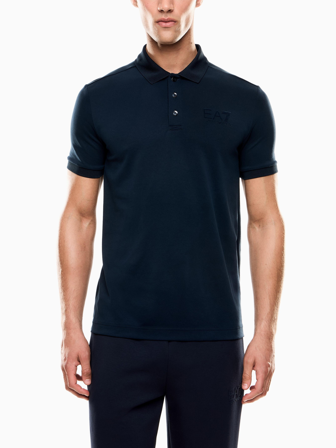 Поло EA7 модель 7M000758-AF13862-UB102 Фото