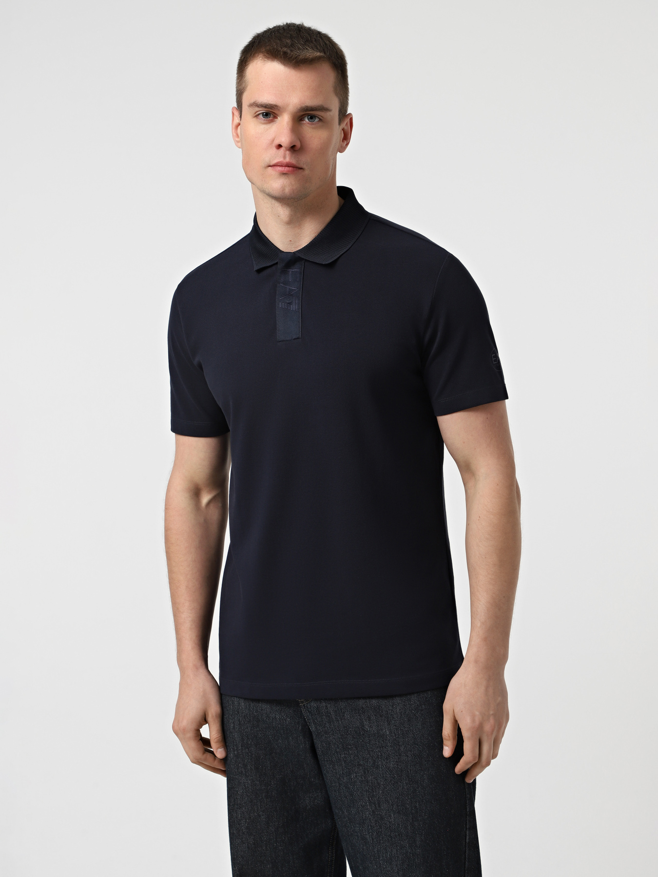 Поло EA7 модель 7M000882-AF16722-UB102 Фото