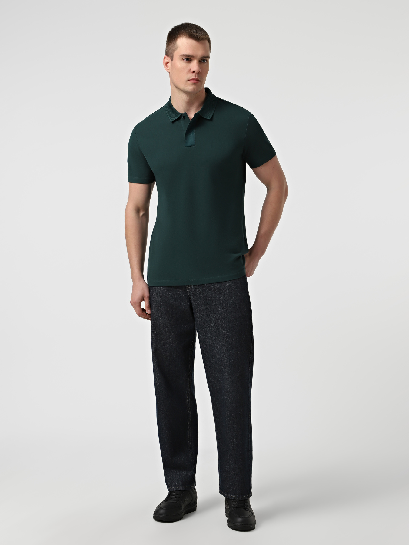 Поло EA7 модель 7M000882-AF16722-UB011 Фото