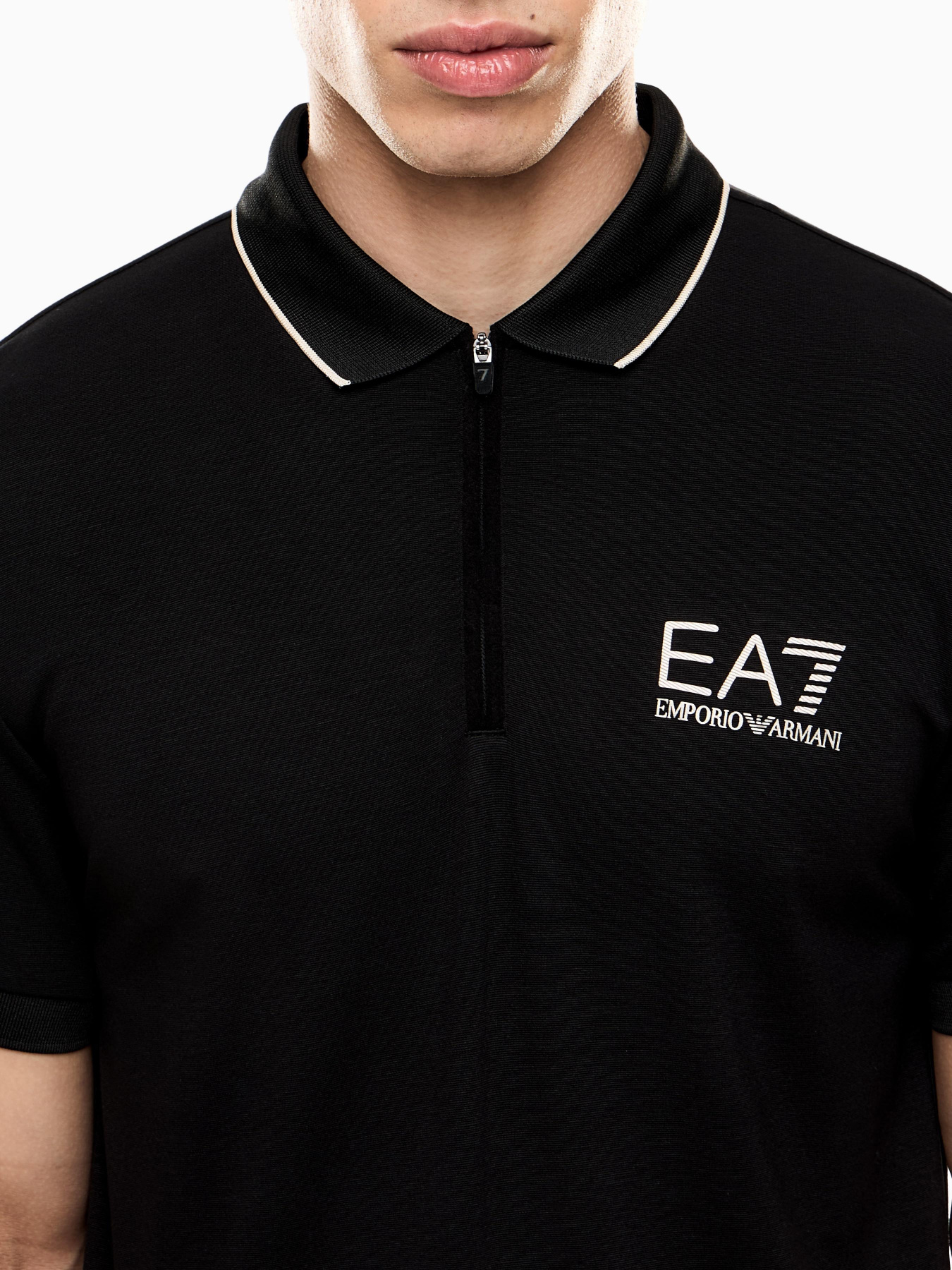 Поло EA7 модель 7M000669-AF13739-UC001 Фото